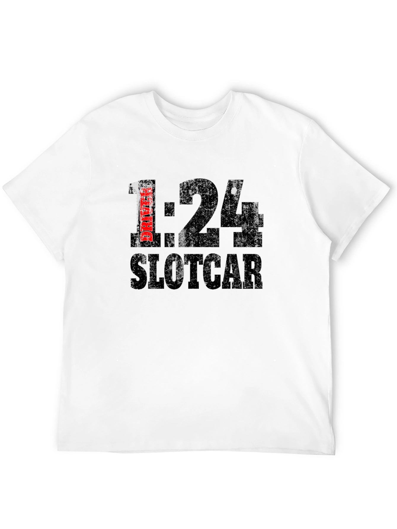 1:24 Slot Car Driver Black T-Shirt