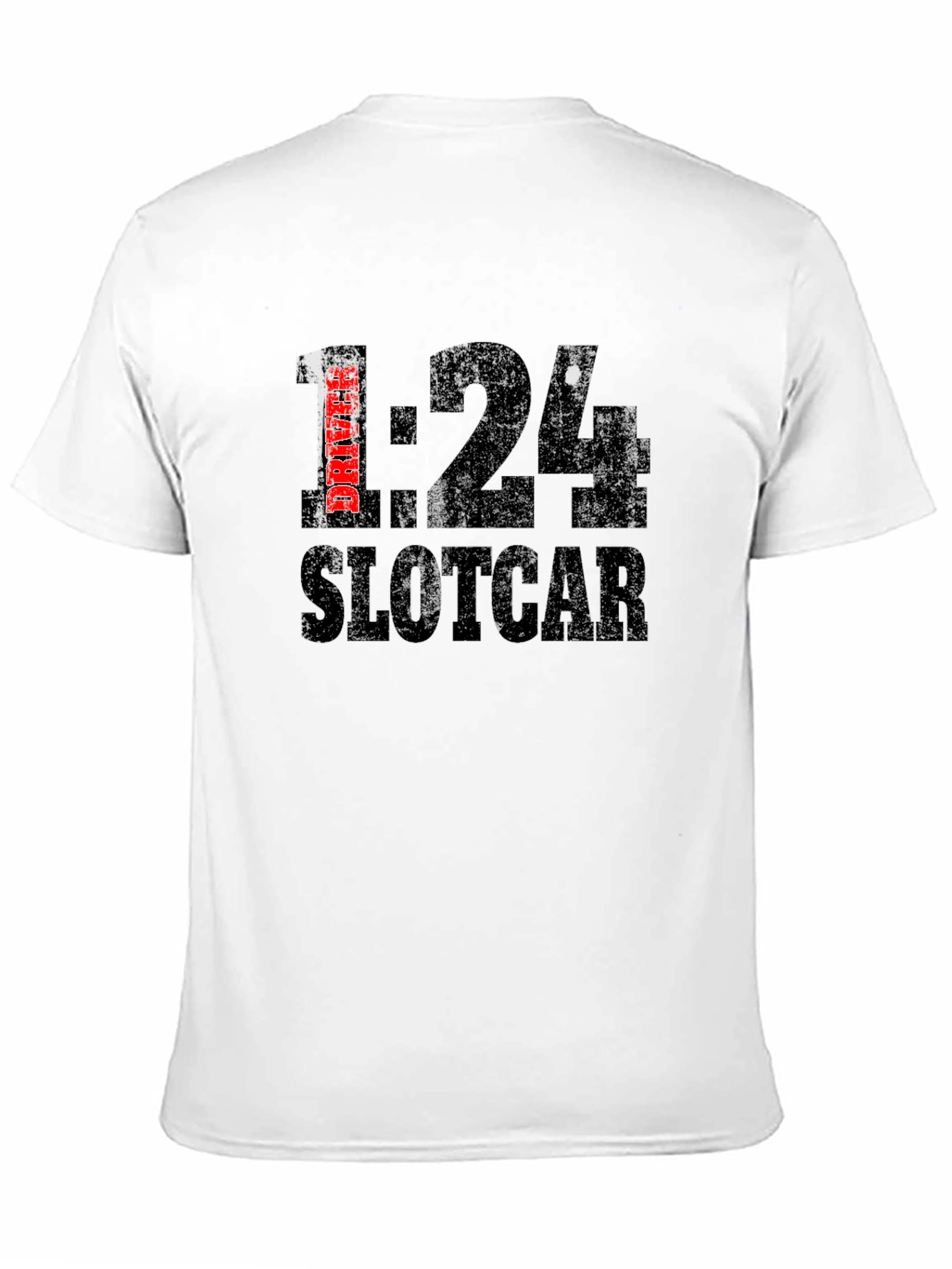 1:24 Slot Car Driver Black T-Shirt