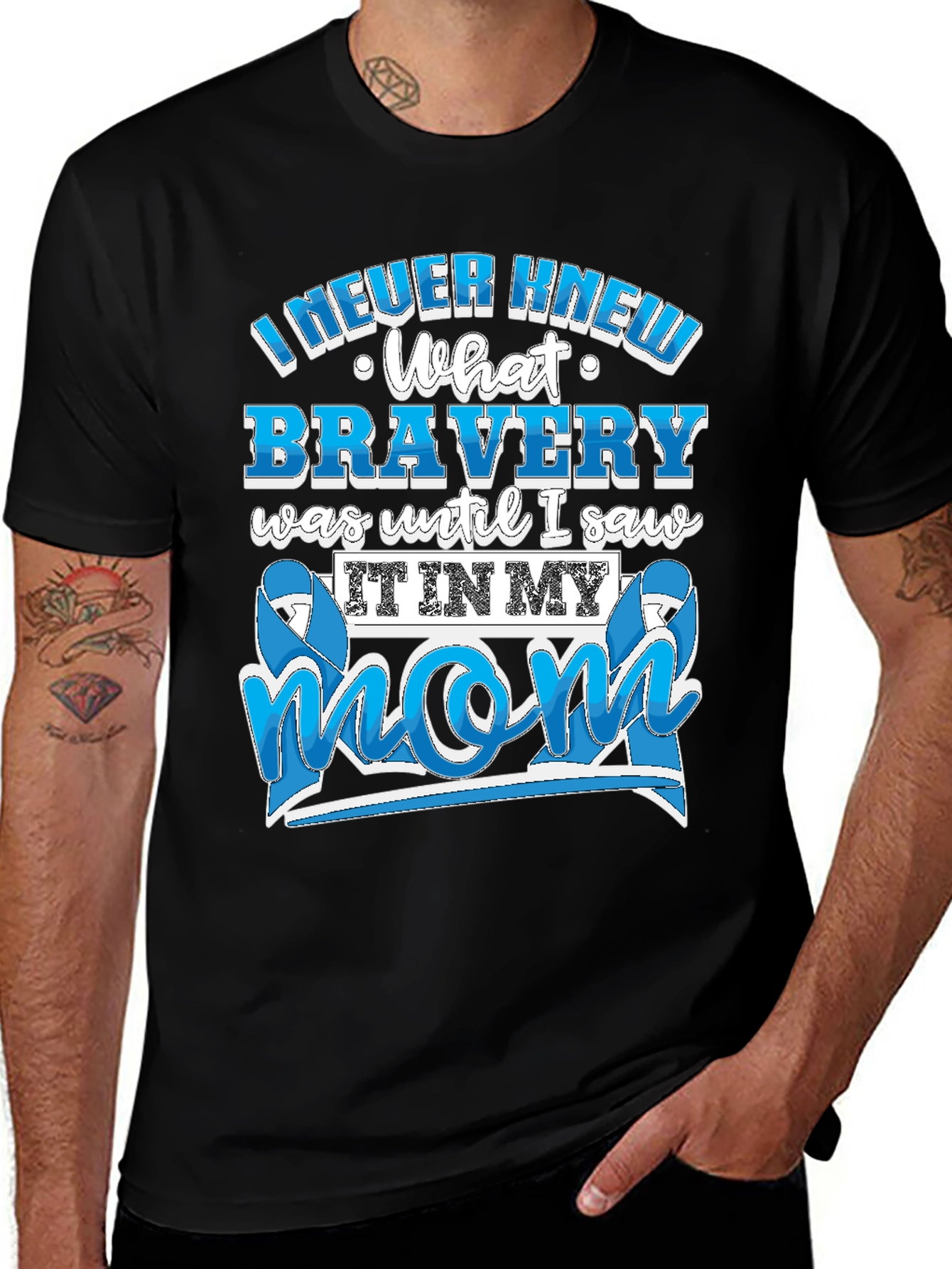 Bravery Mom T-Shirt: Inspirational Graphic Tee