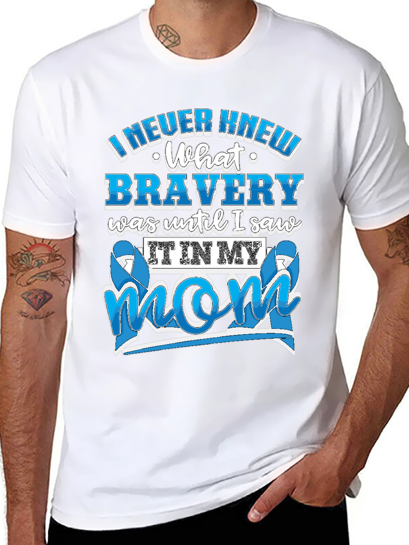 Bravery Mom T-Shirt: Inspirational Graphic Tee