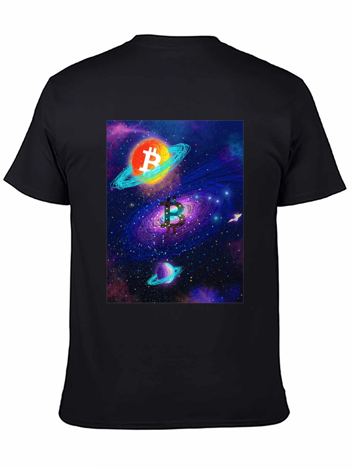 Bitcoin Galaxy T-Shirt - Crypto Style