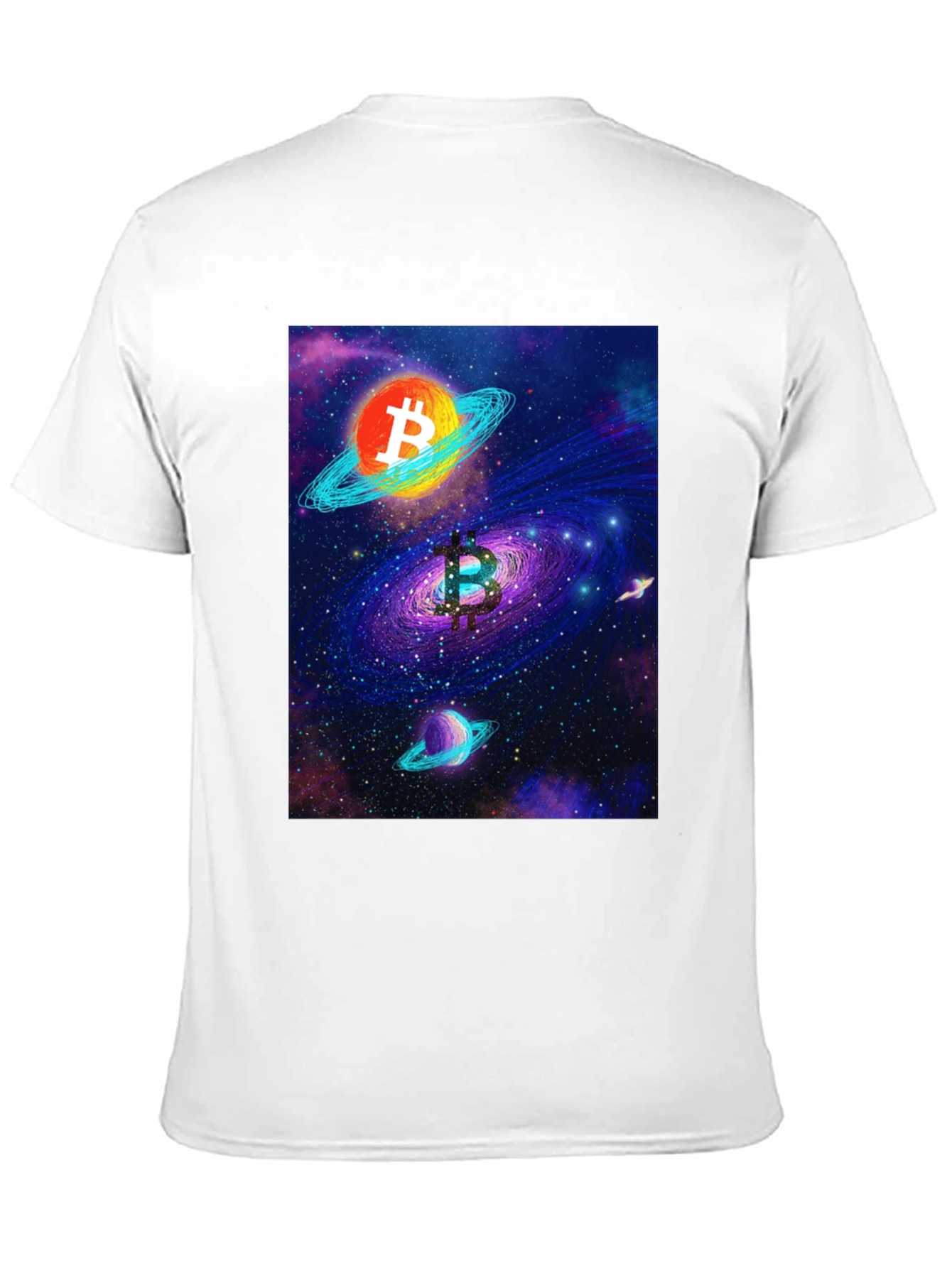 Bitcoin Galaxy T-Shirt - Crypto Style