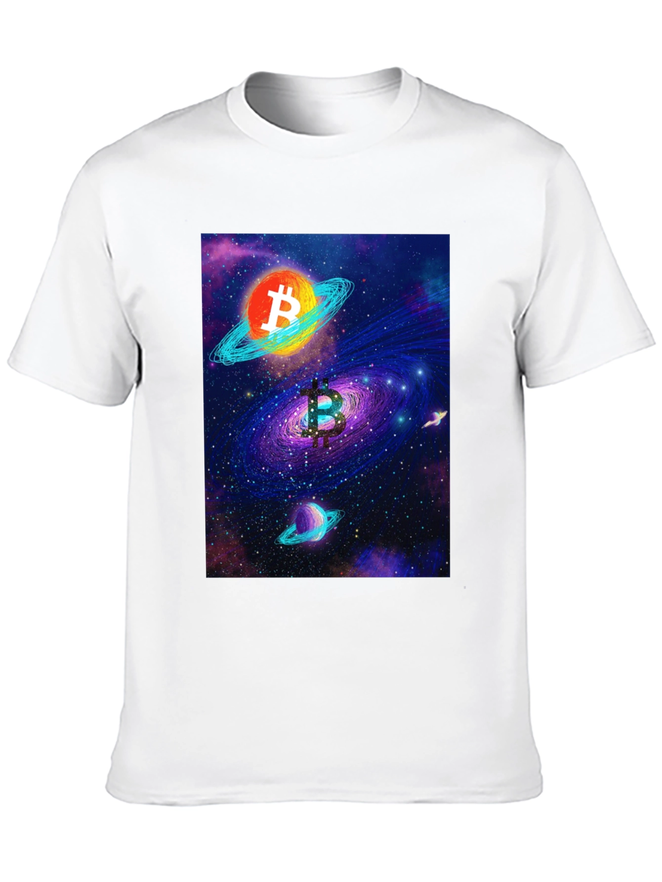 Bitcoin Galaxy T-Shirt - Crypto Style