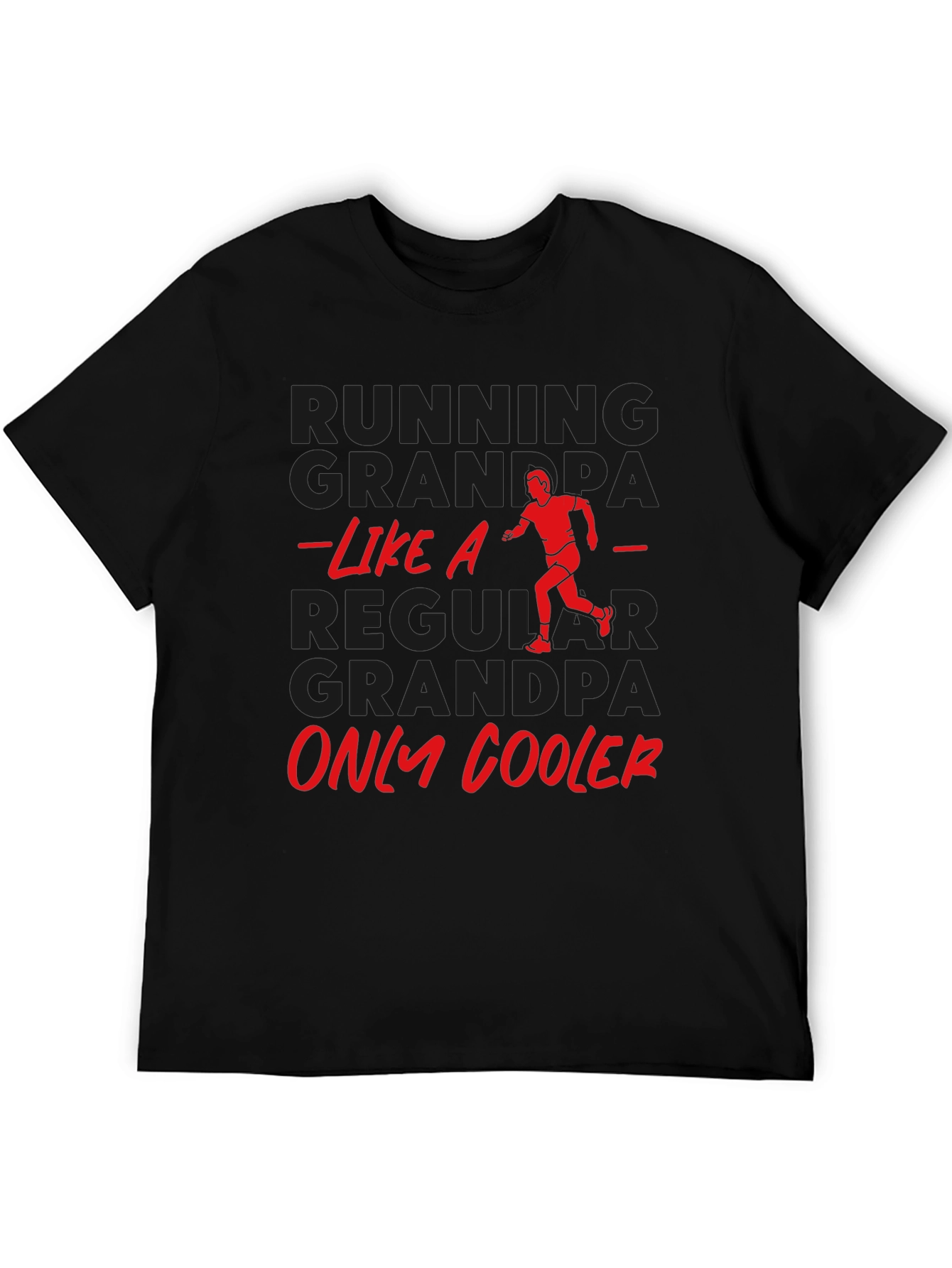 Running Grandpa T-Shirt - Funny Grandpa Gift