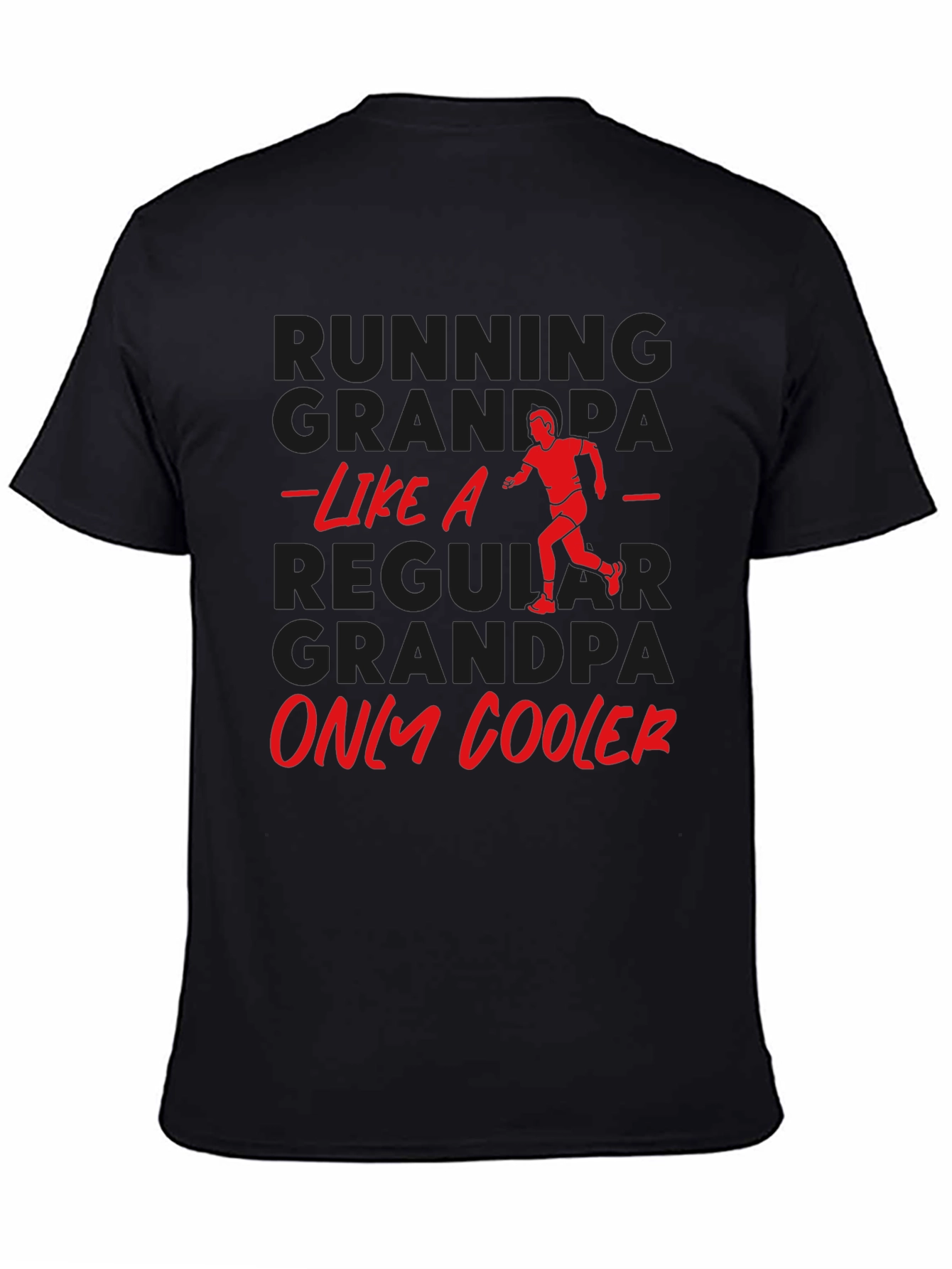Running Grandpa T-Shirt - Funny Grandpa Gift
