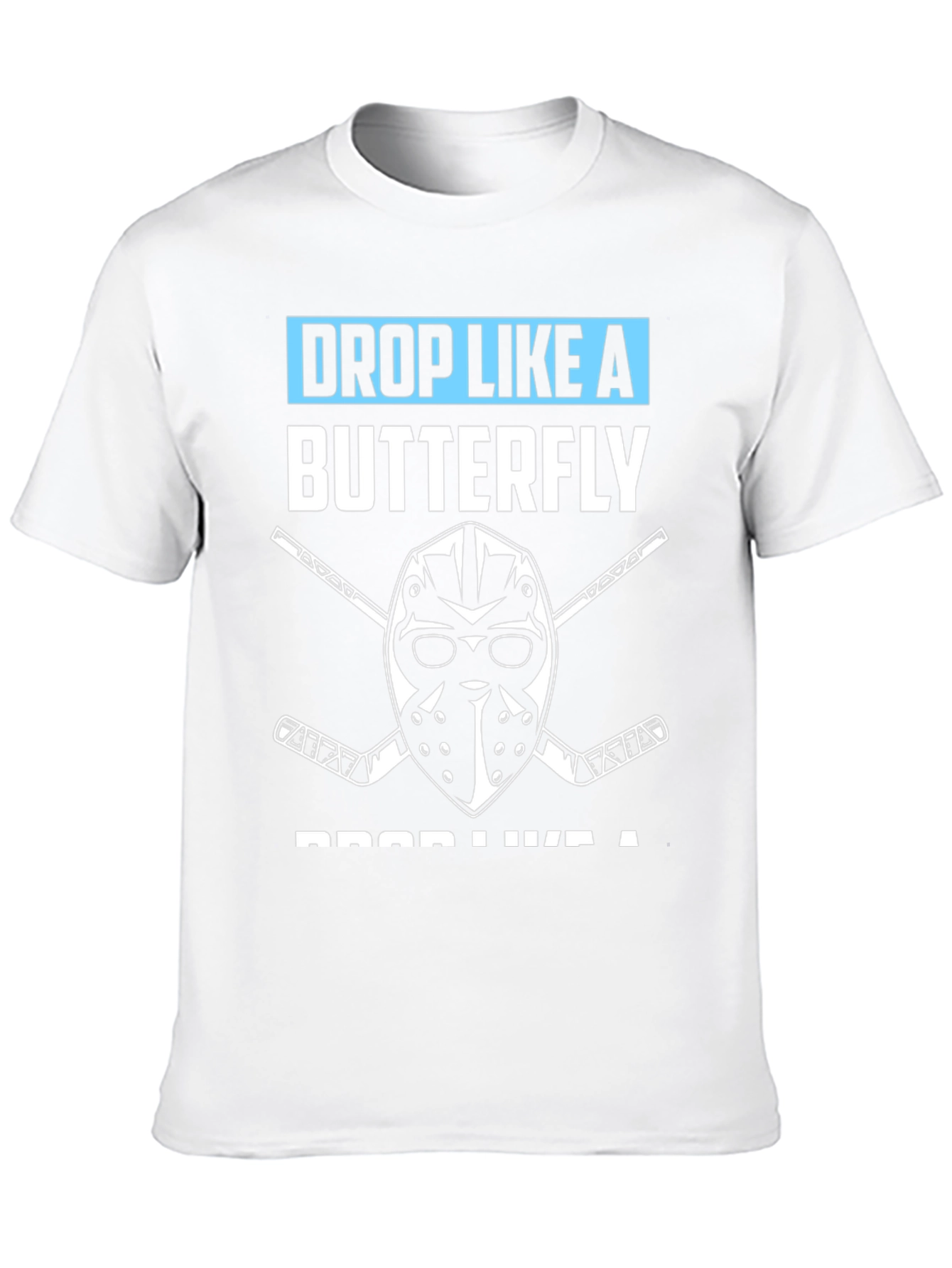 Drop Like a Butterfly Hockey T-Shirt