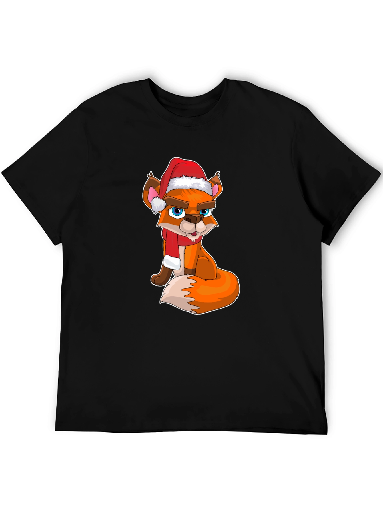 Festive Fox Christmas T-Shirt - Holiday Style!