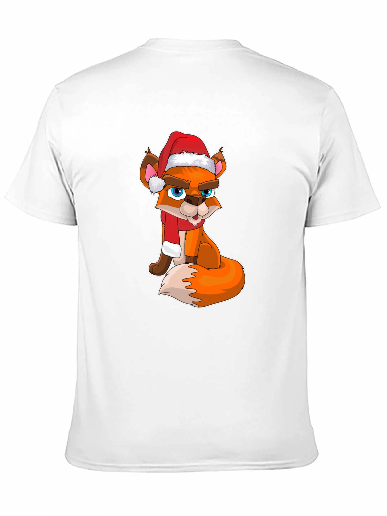 Festive Fox Christmas T-Shirt - Holiday Style!