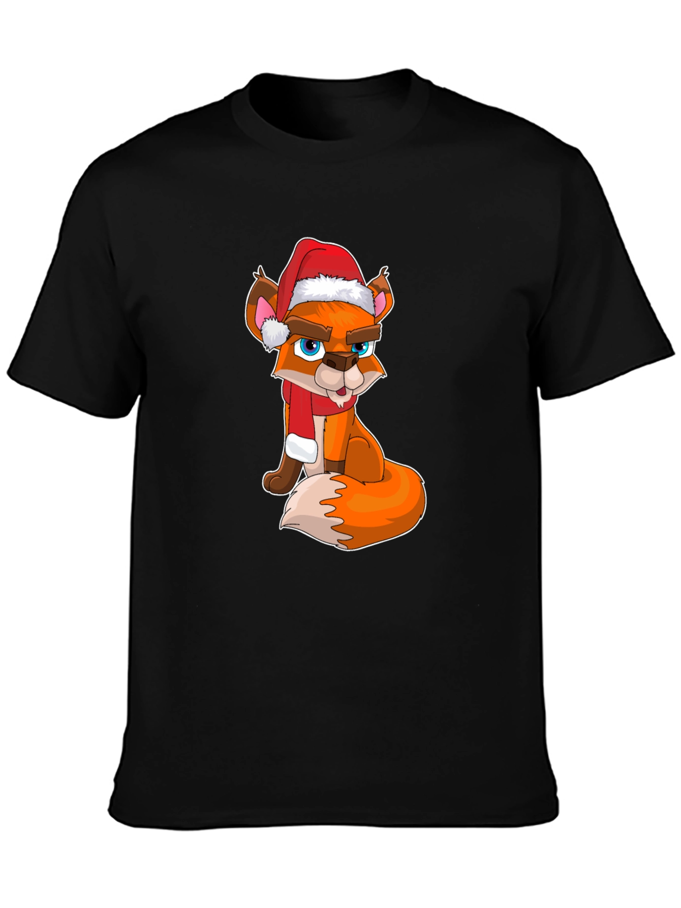 Festive Fox Christmas T-Shirt - Holiday Style!