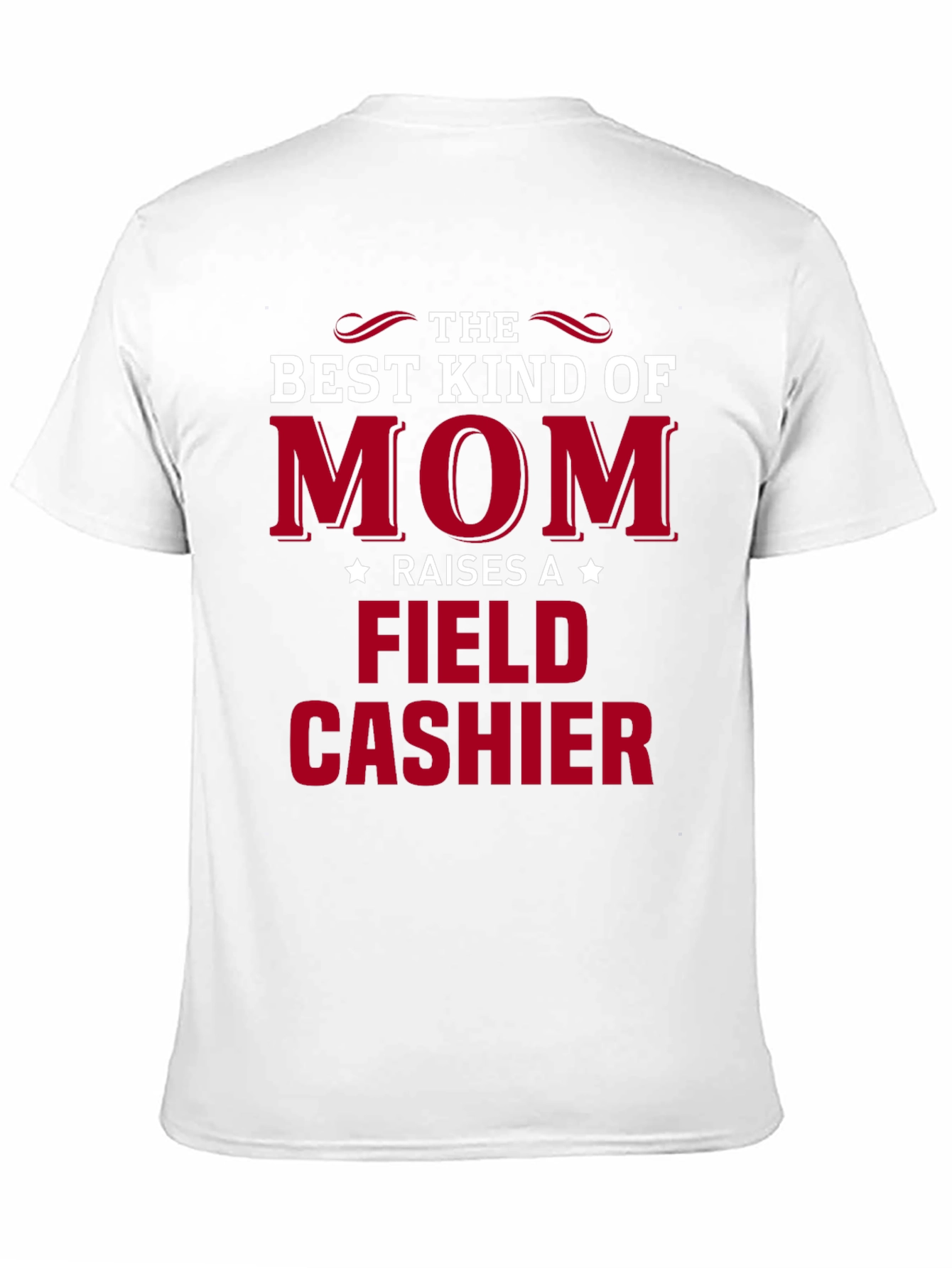 Best Kind of Mom Field Cashier T-Shirt