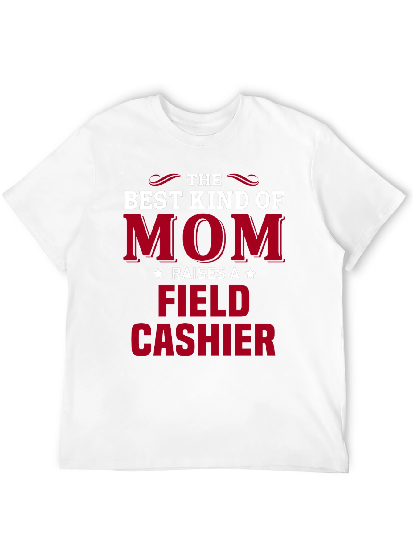 Best Kind of Mom Field Cashier T-Shirt