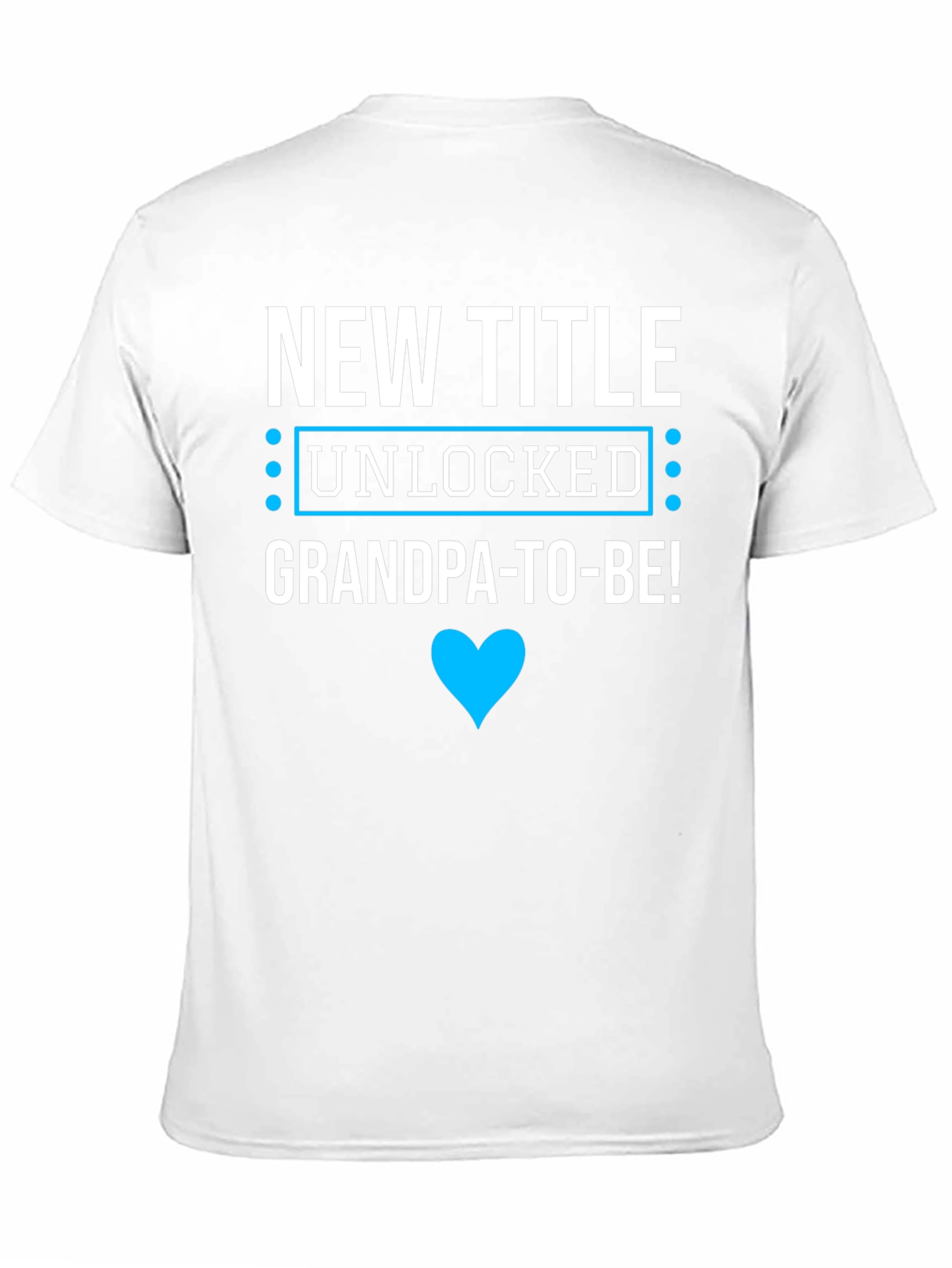 New Title Unlocked Grandpa-To-Be! T-Shirt