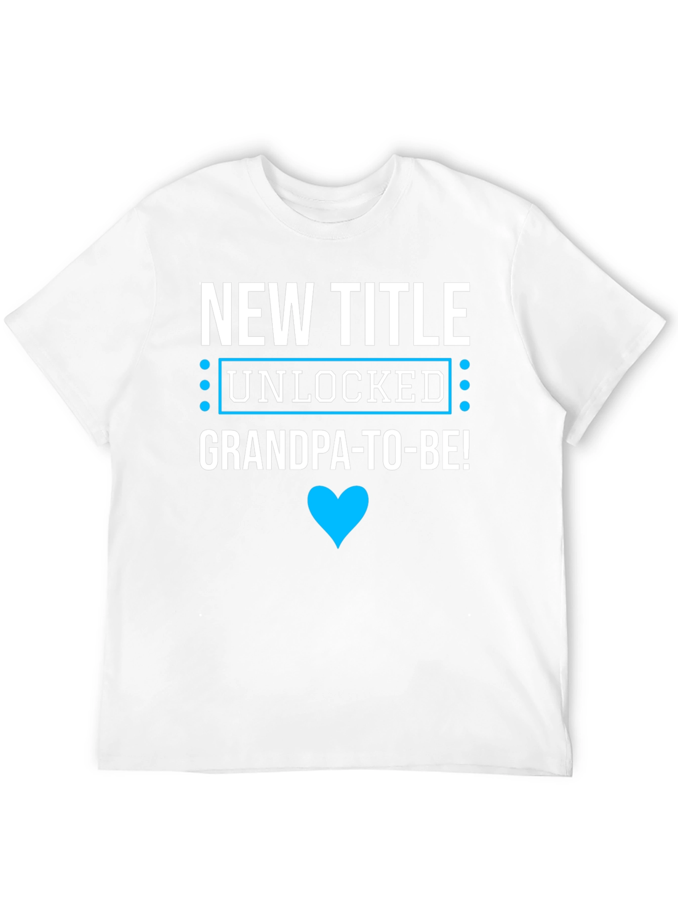 New Title Unlocked Grandpa-To-Be! T-Shirt