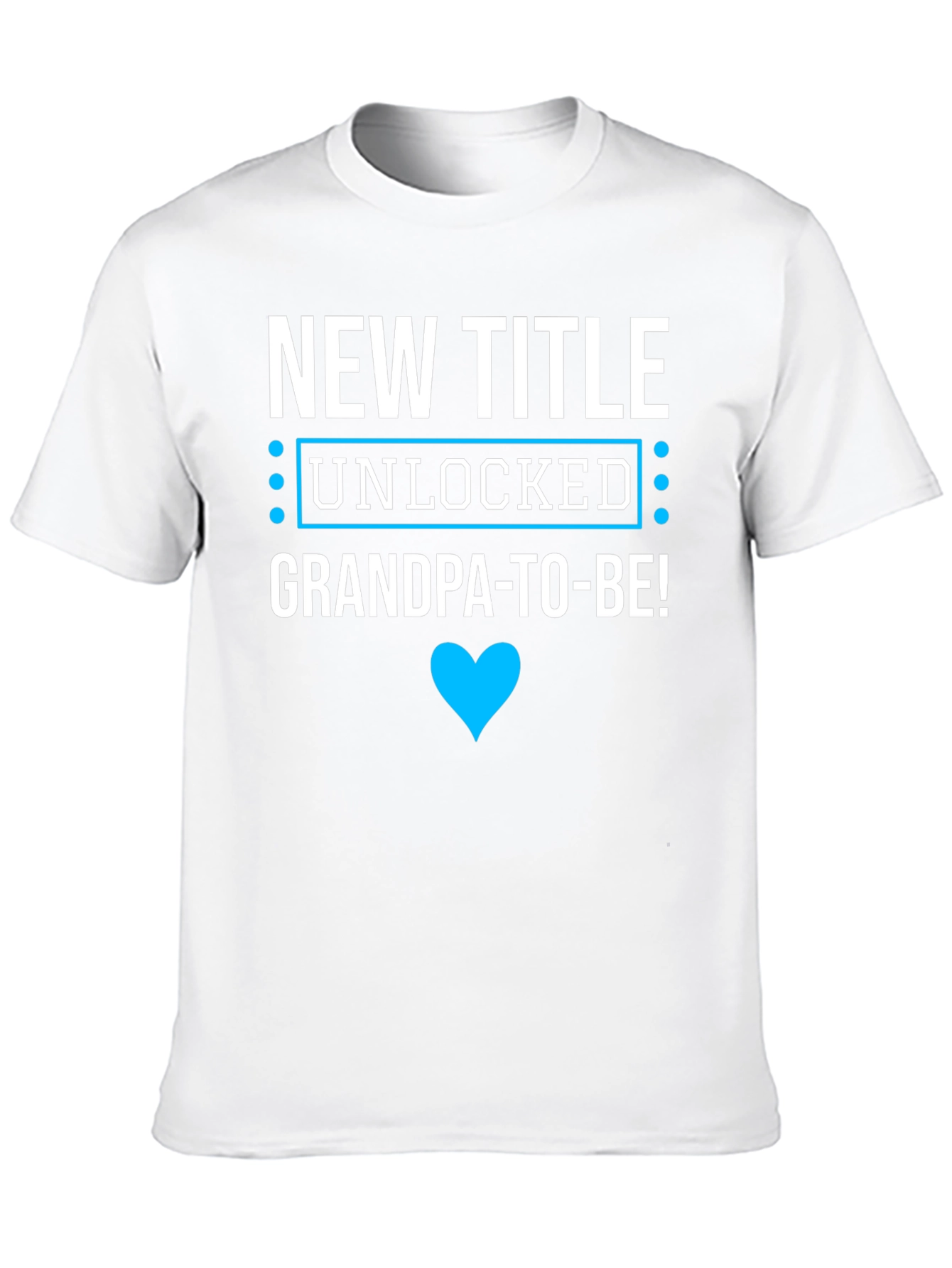 New Title Unlocked Grandpa-To-Be! T-Shirt