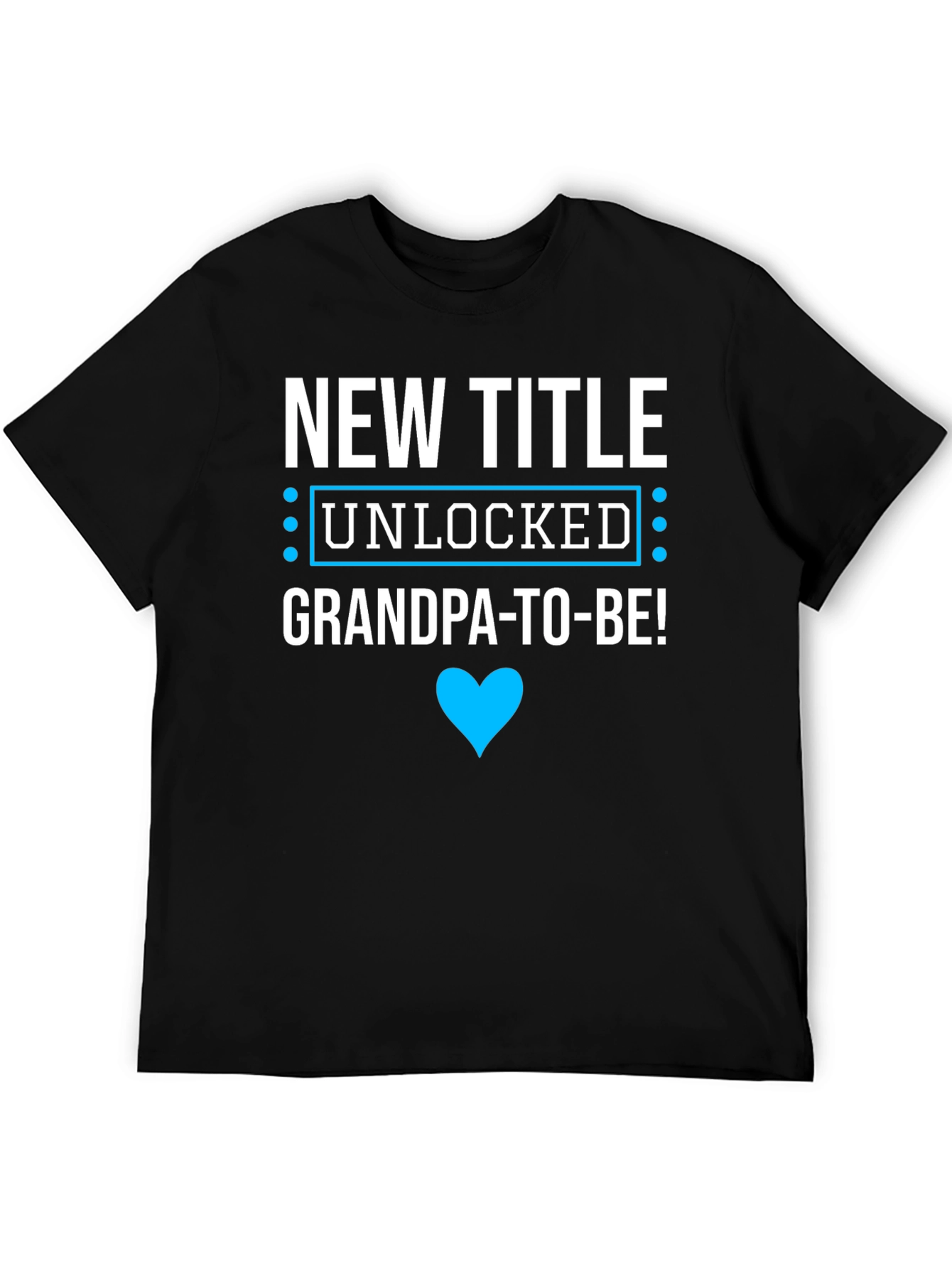 New Title Unlocked Grandpa-To-Be! T-Shirt