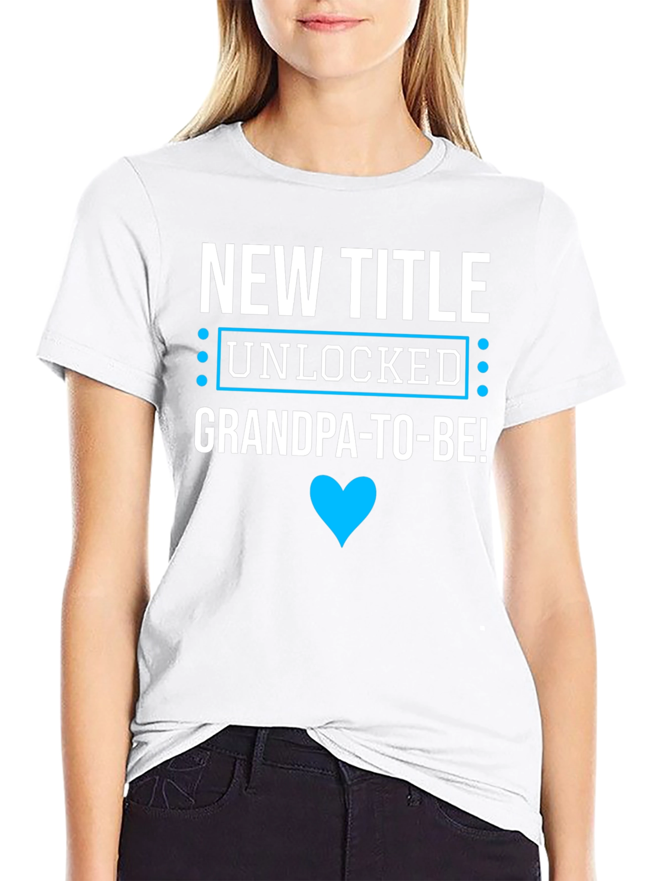 New Title Unlocked Grandpa-To-Be! T-Shirt