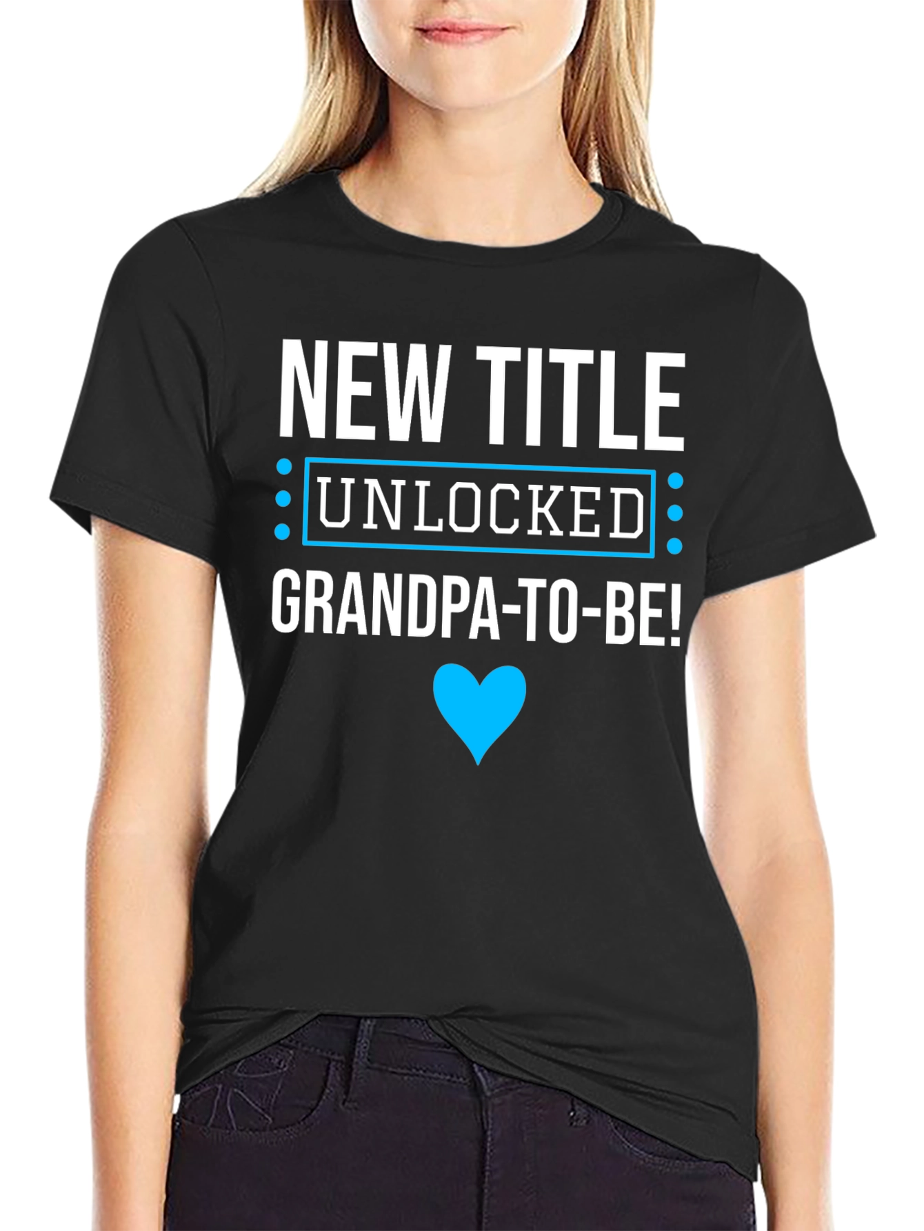 New Title Unlocked Grandpa-To-Be! T-Shirt
