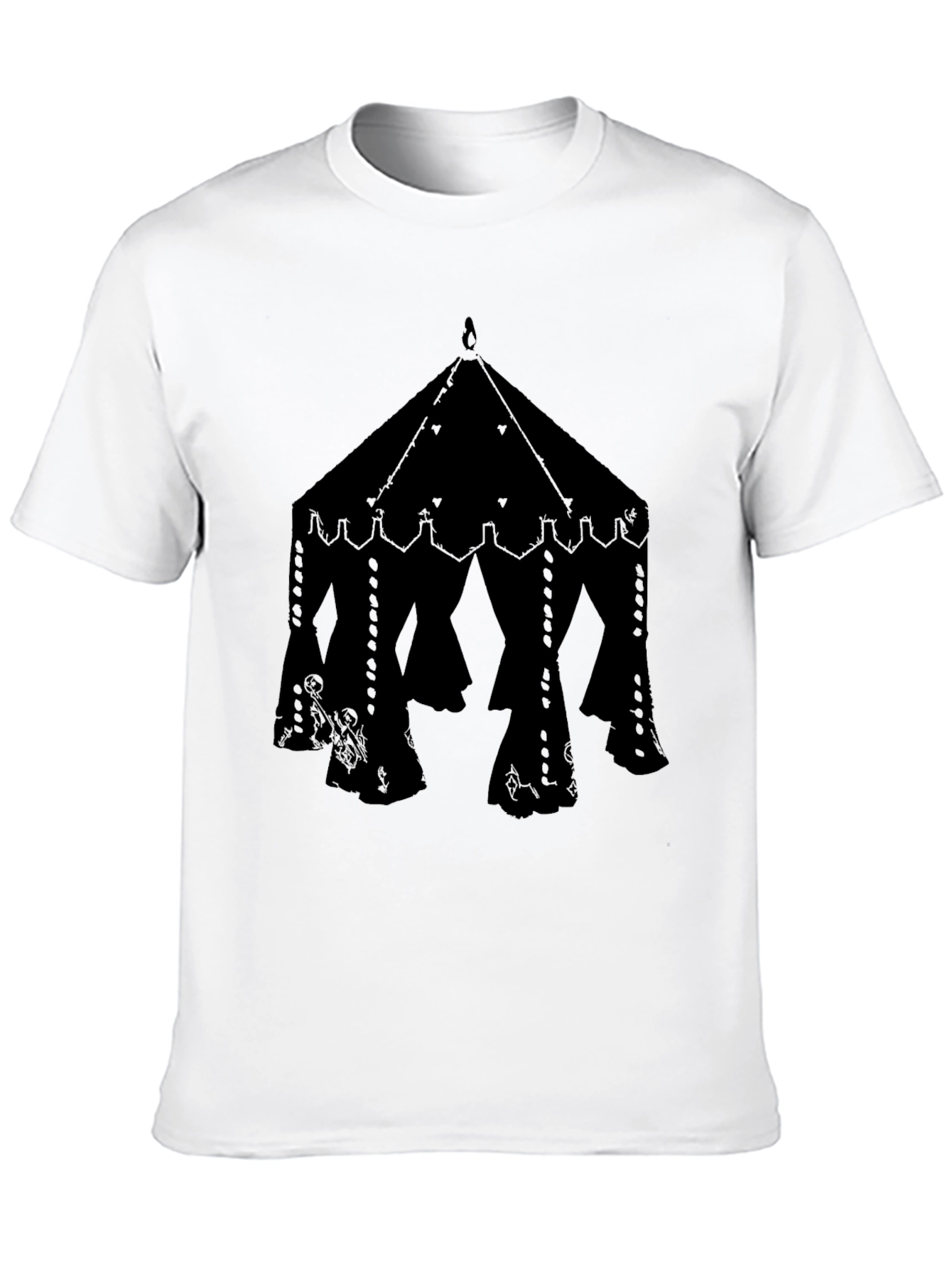 Tent Graphic T-Shirt - Black