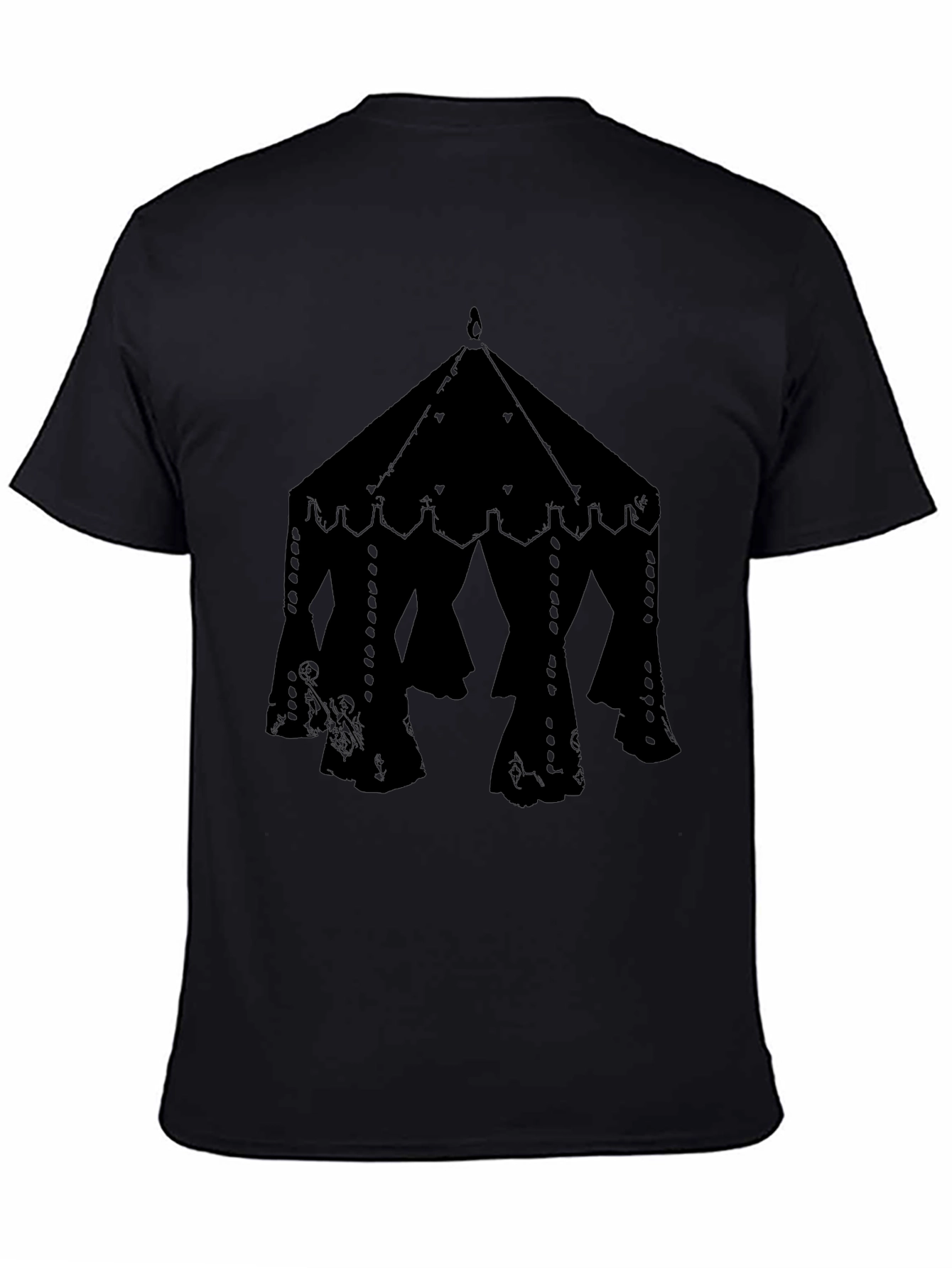 Tent Graphic T-Shirt - Black