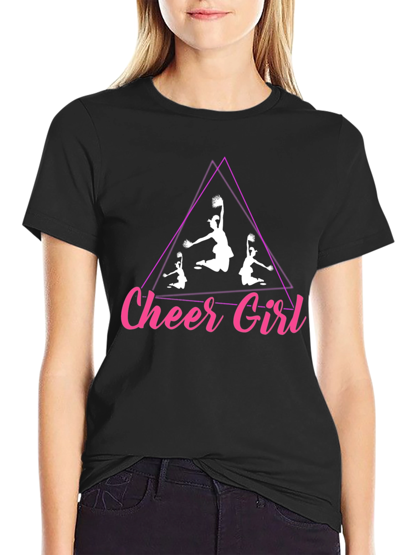 Cheer Girl Graphic T-Shirt