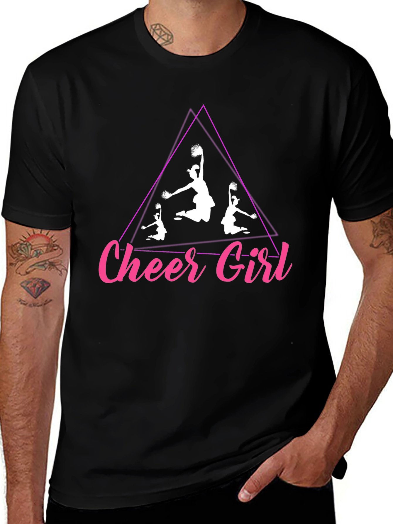 Cheer Girl Graphic T-Shirt