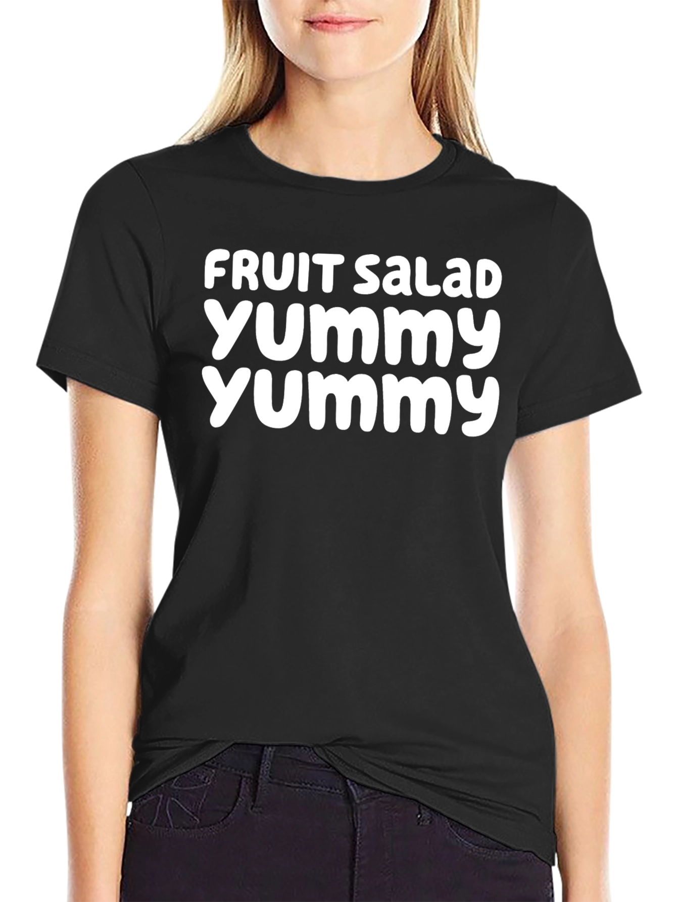 Fruit Salad Yummy T-Shirt - Casual Cotton Tee