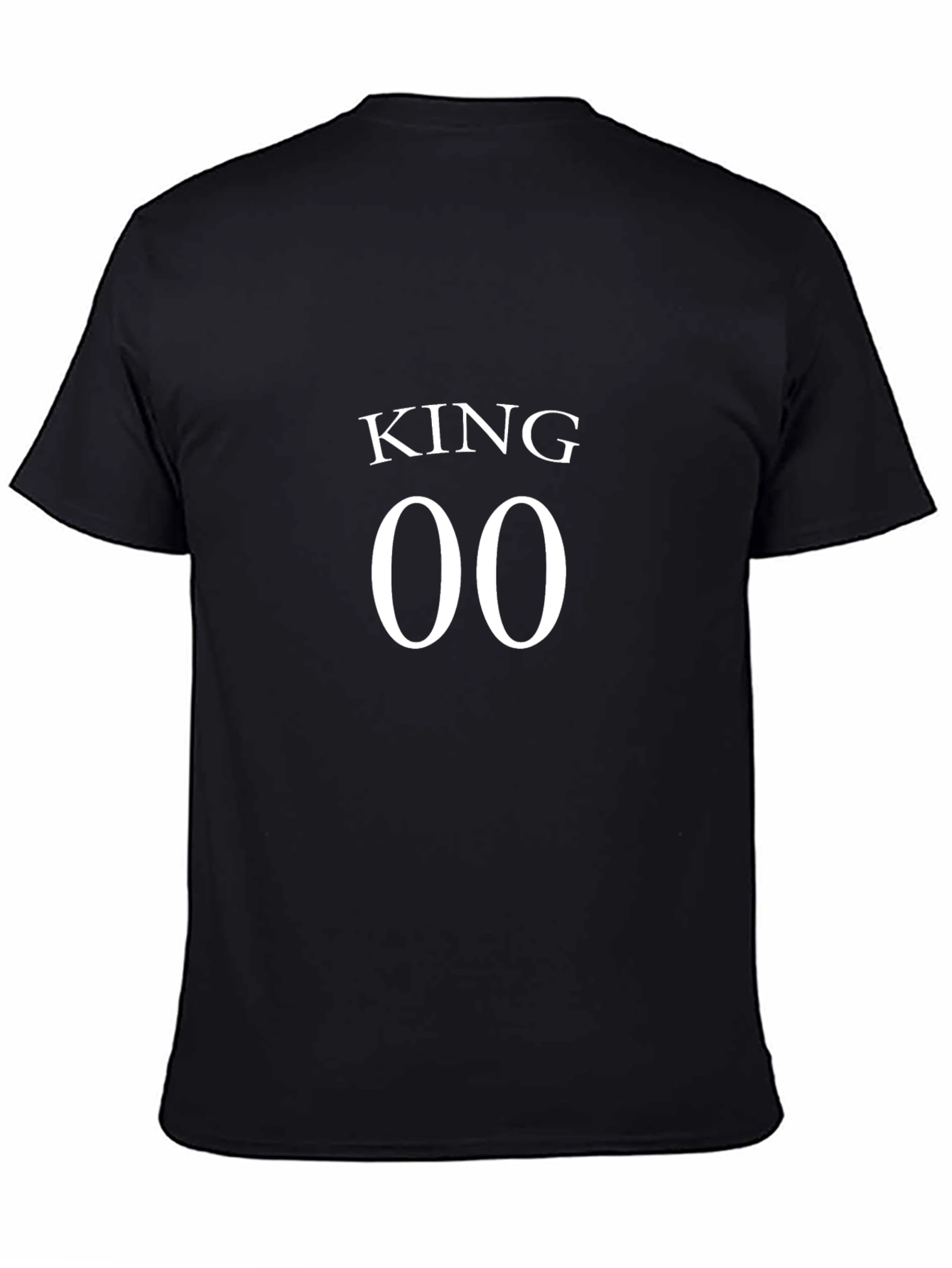 King 00 Graphic Tee - Bold Black T-Shirt