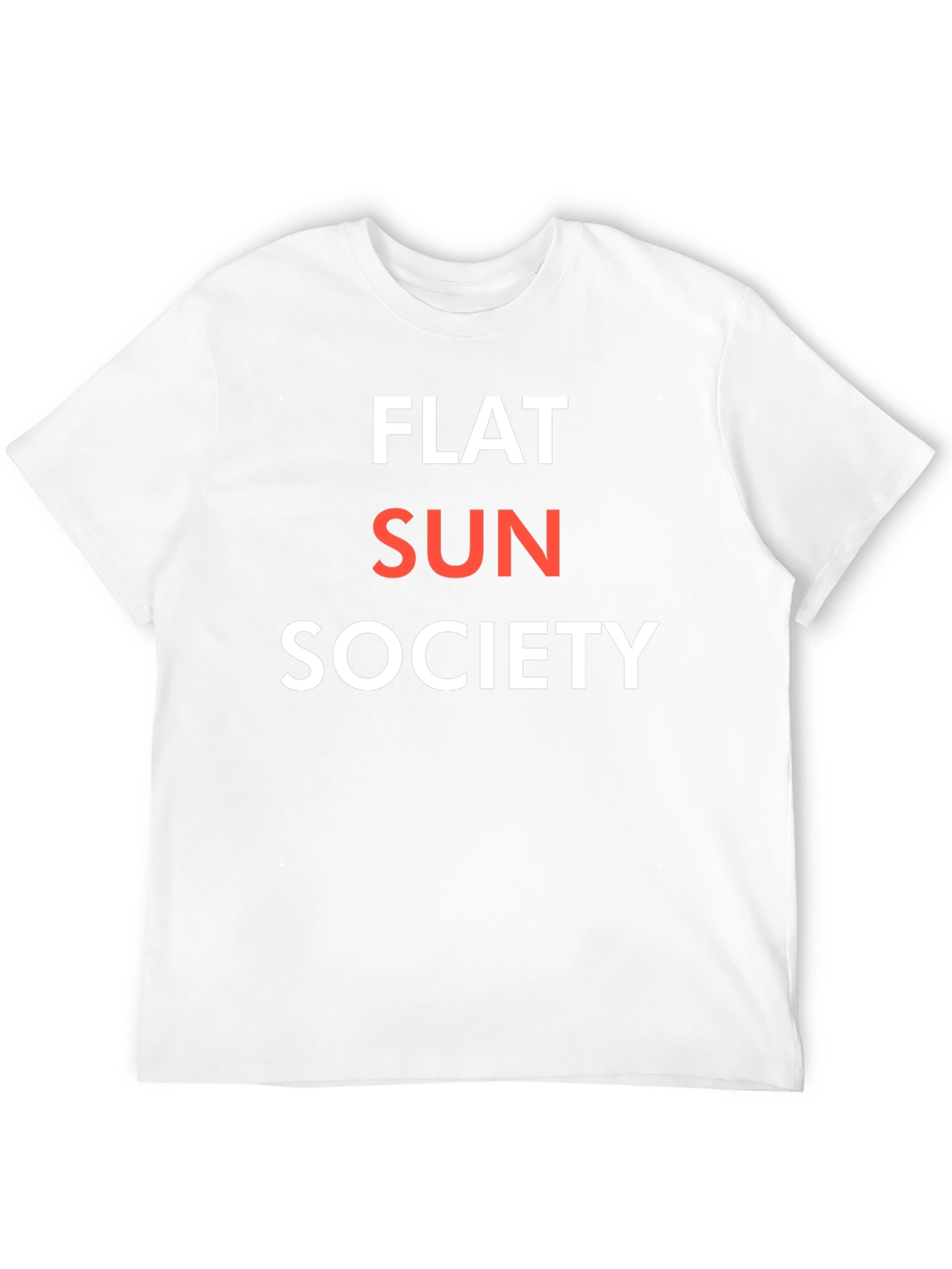 Flat Sun Society Graphic Tee - Black Cotton Blend