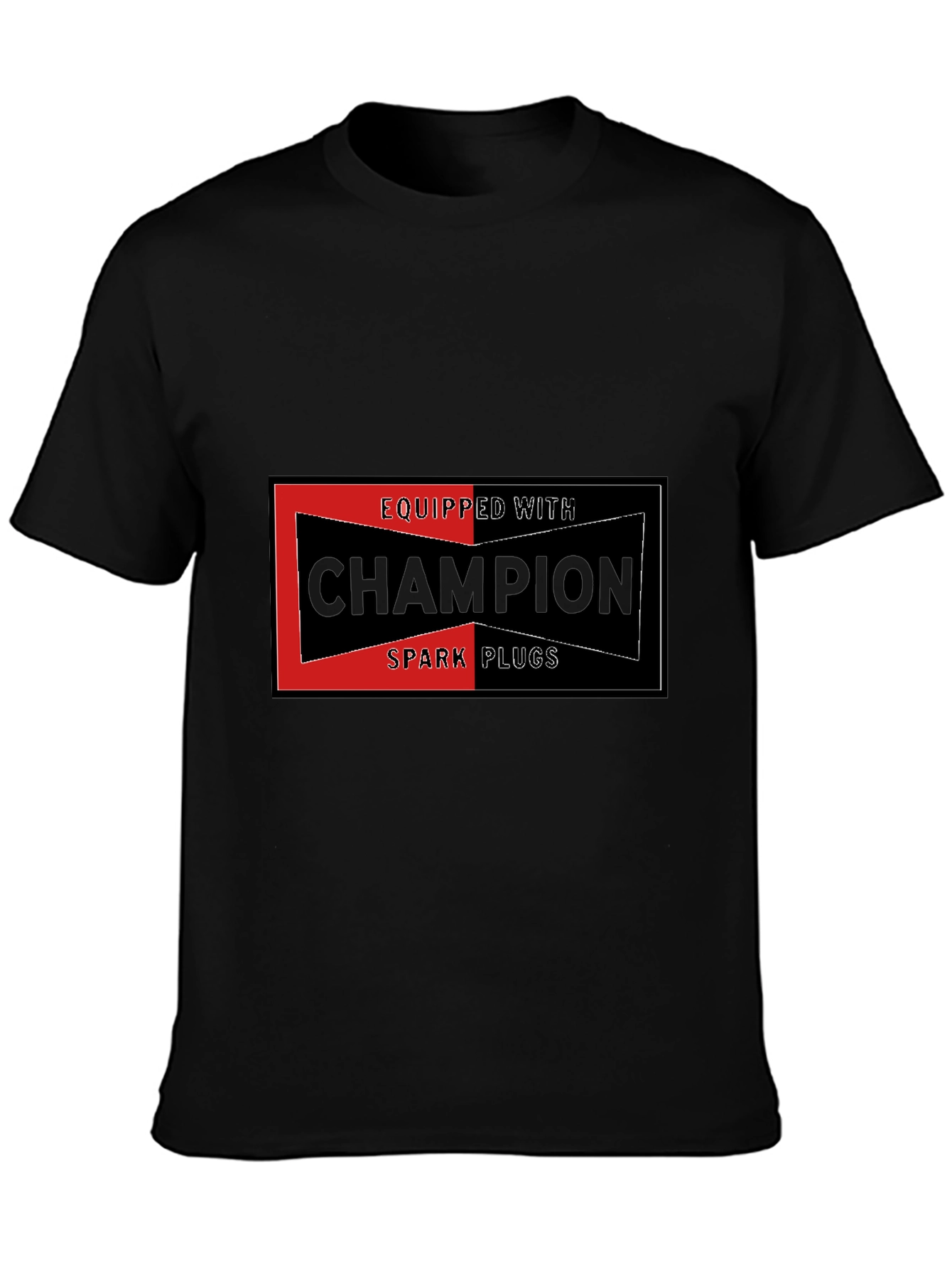 Champion Spark Plugs T-Shirt - Automotive Enthusiast Tee