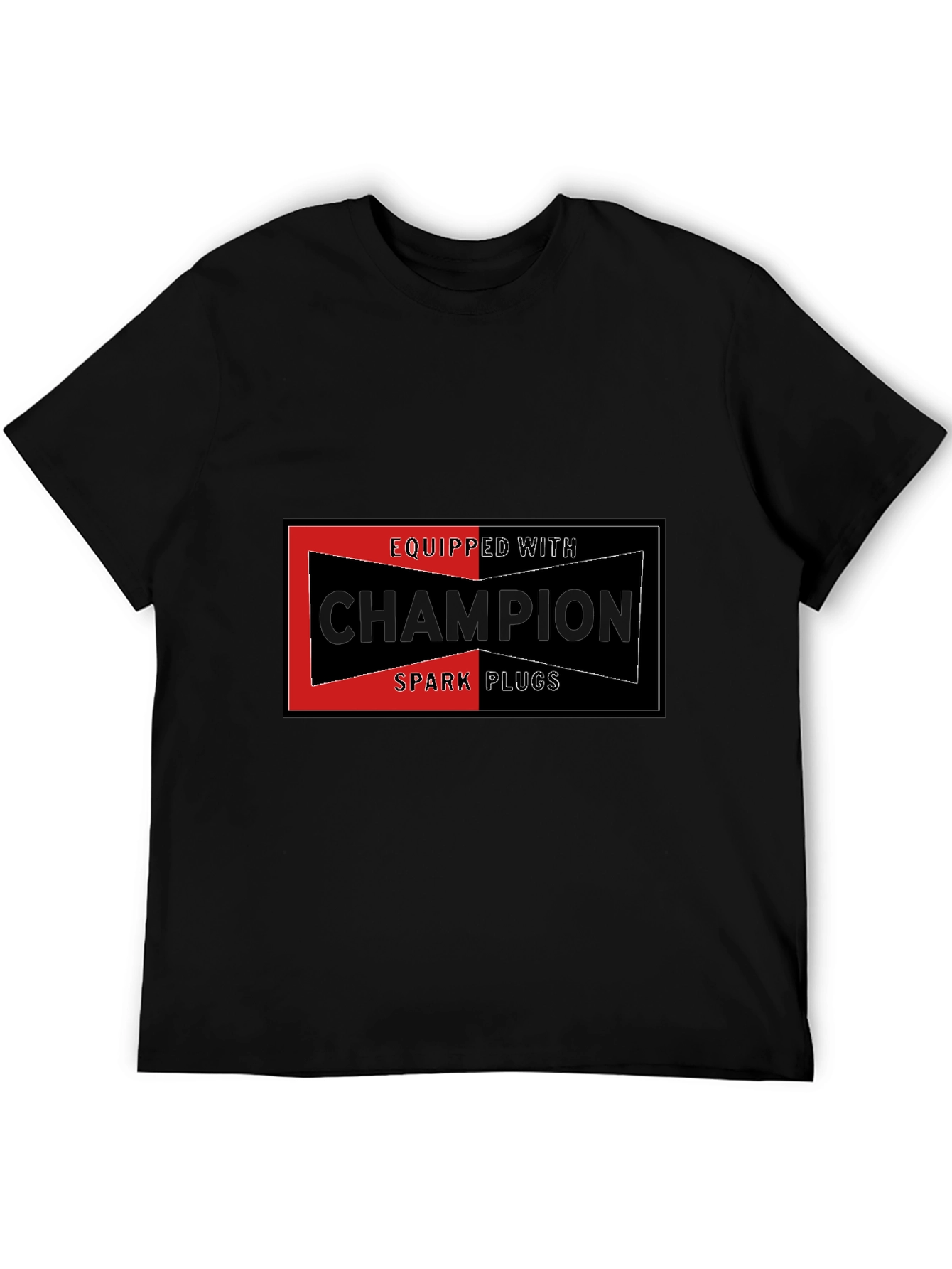 Champion Spark Plugs T-Shirt - Automotive Enthusiast Tee