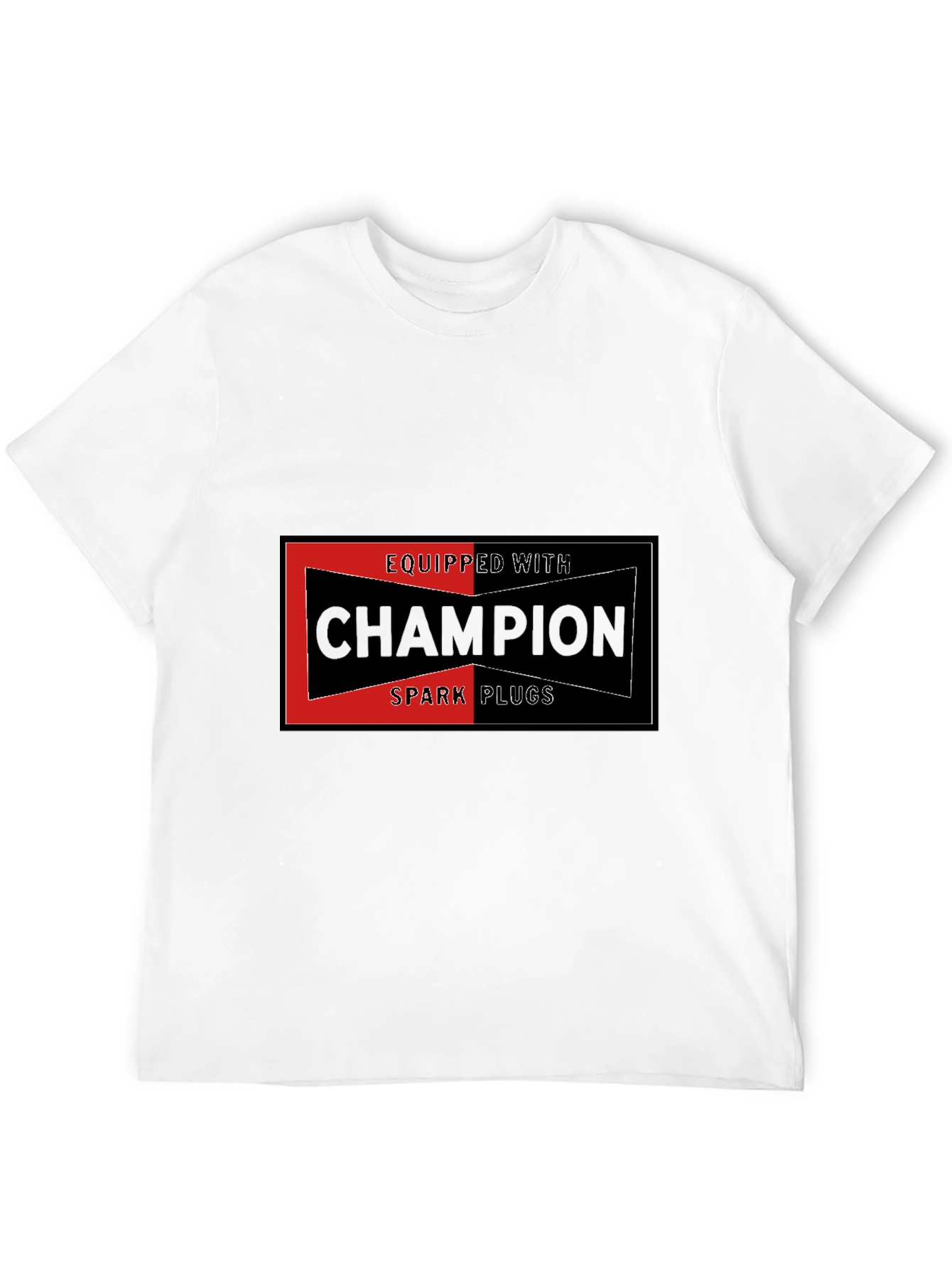 Champion Spark Plugs T-Shirt - Automotive Enthusiast Tee