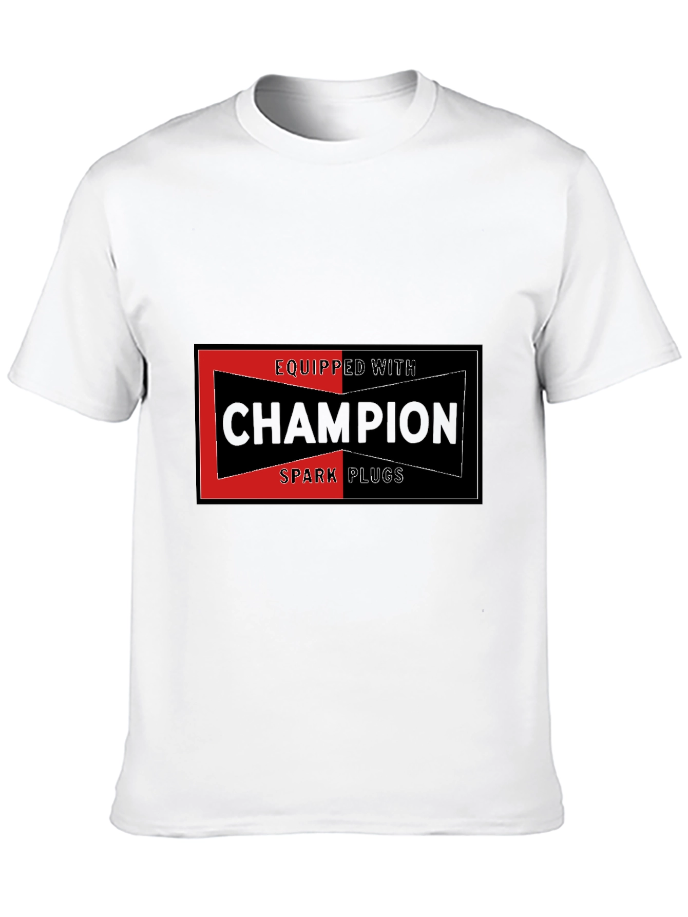 Champion Spark Plugs T-Shirt - Automotive Enthusiast Tee