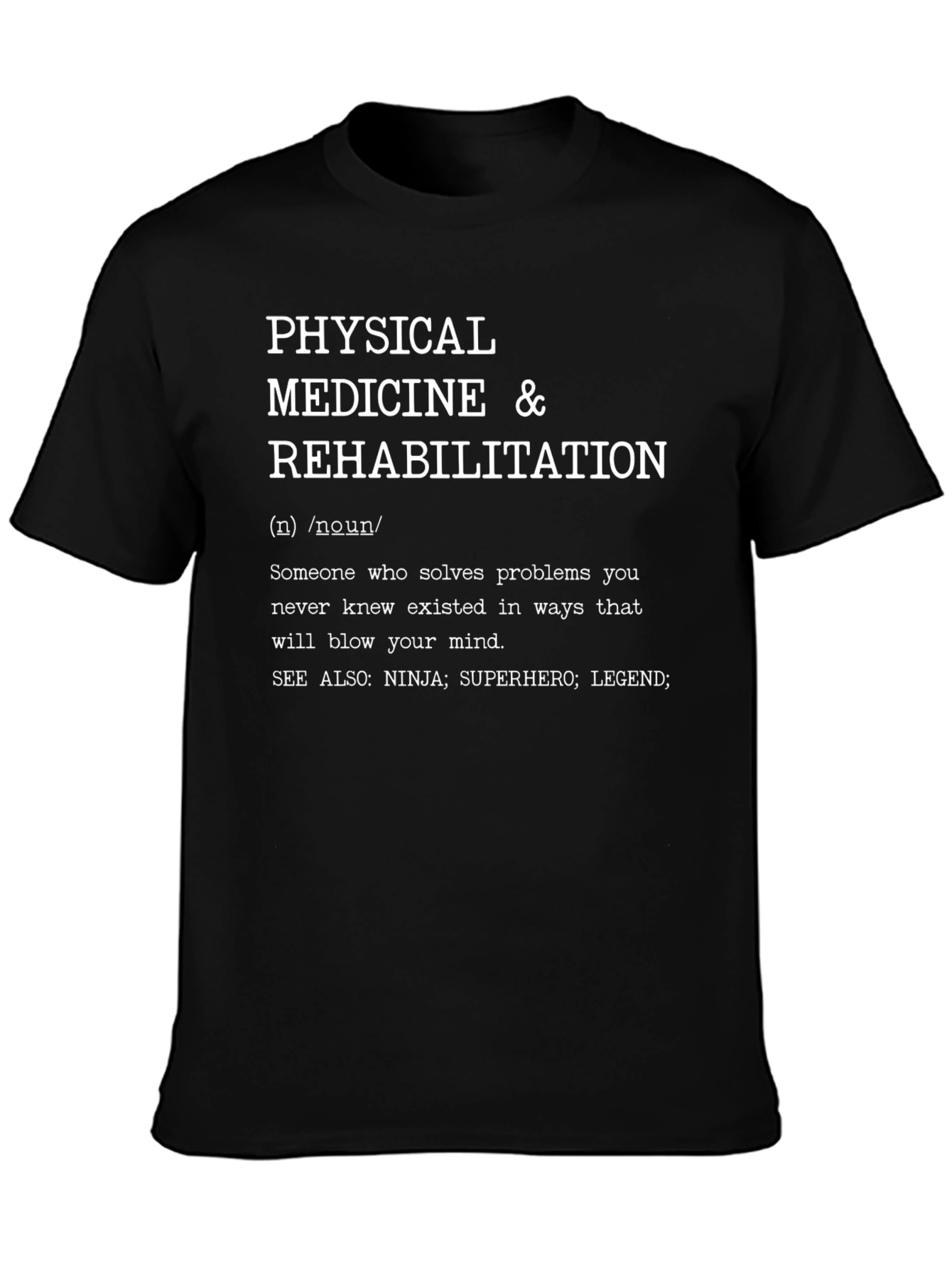 Physical Medicine & Rehab Definition T-Shirt