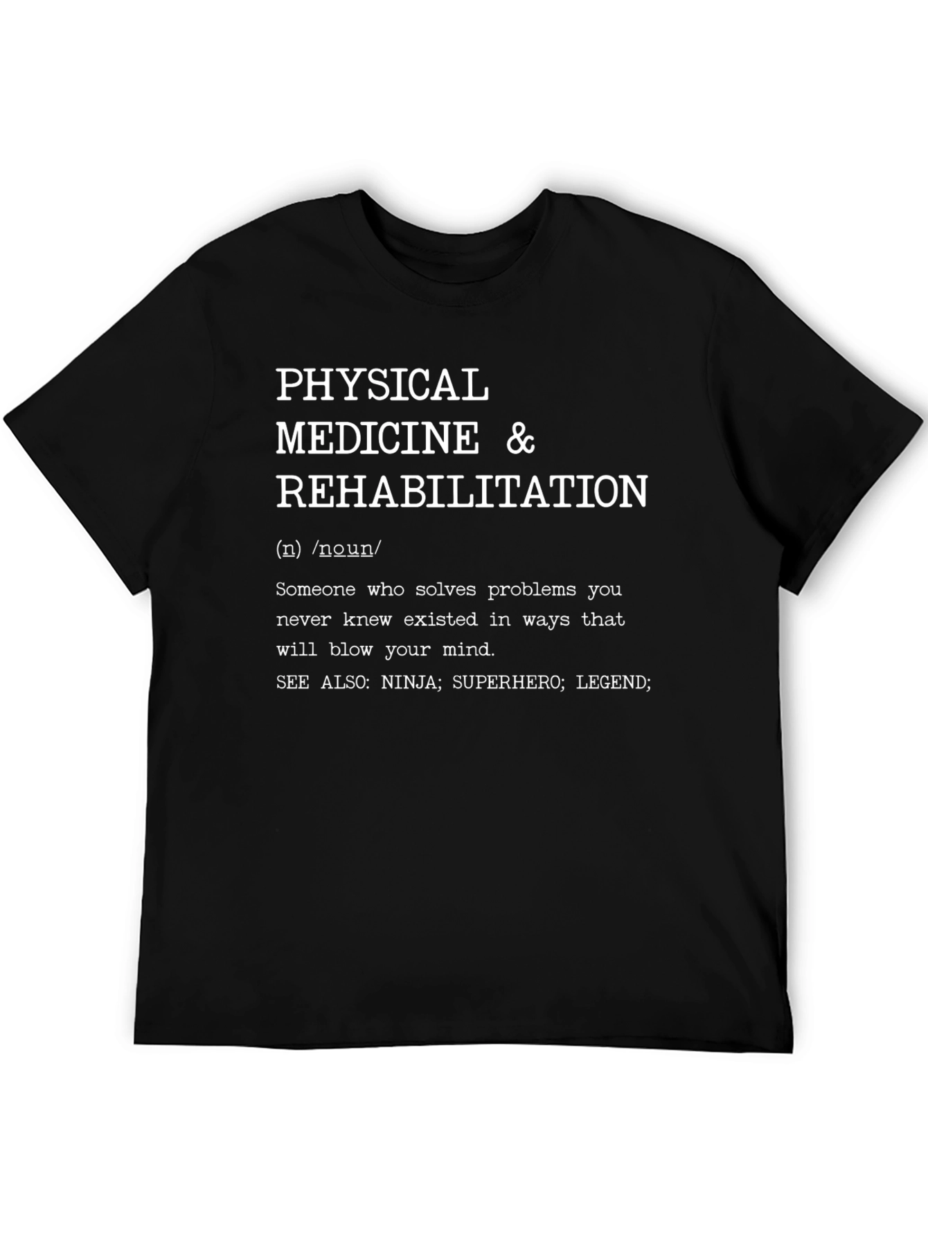 Physical Medicine & Rehab Definition T-Shirt
