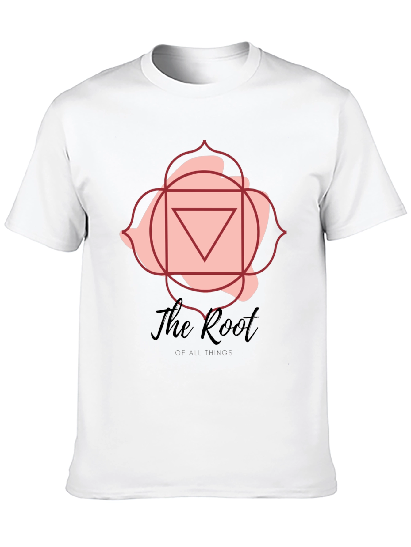 Root Chakra Graphic T-Shirt - Black