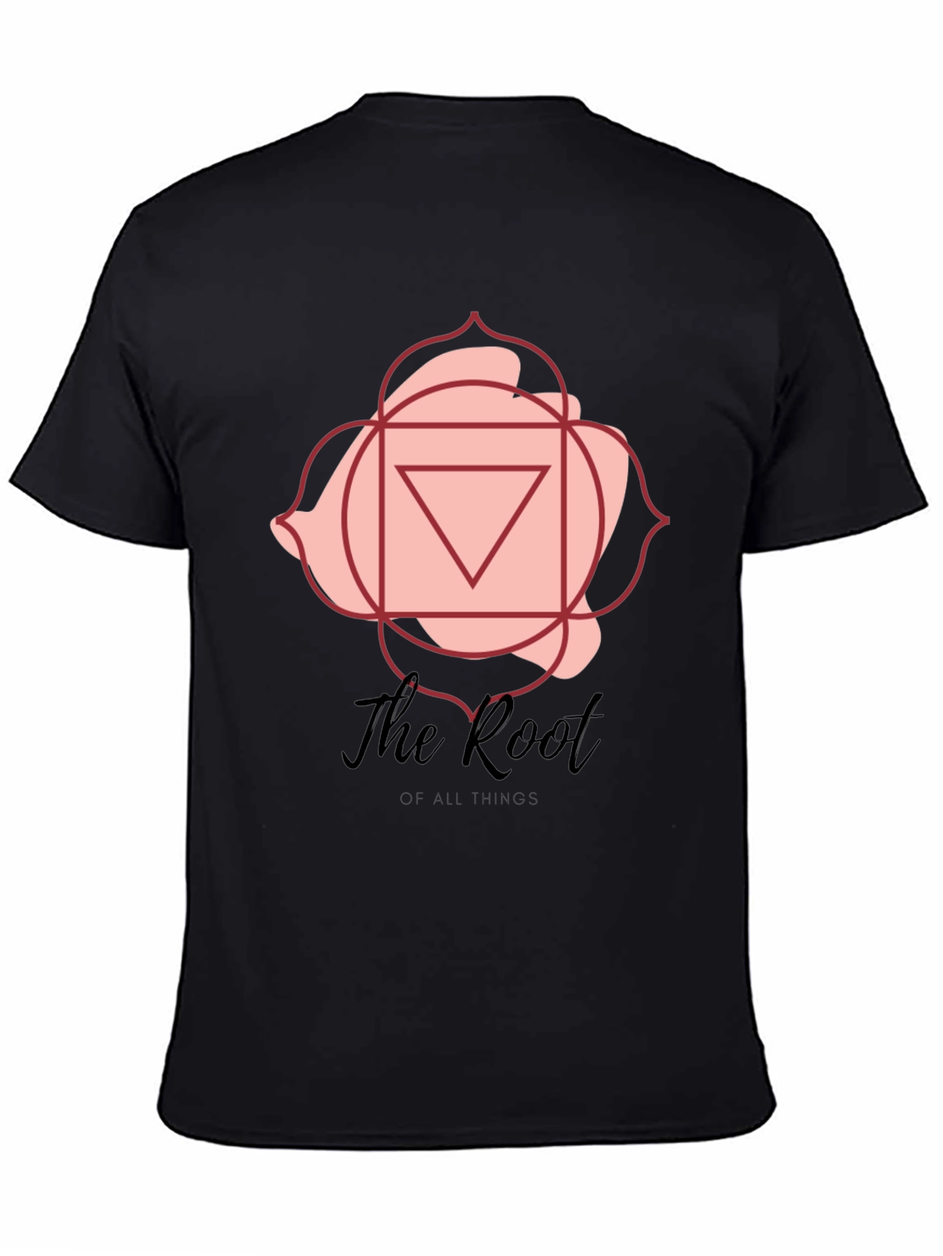 Root Chakra Graphic T-Shirt - Black