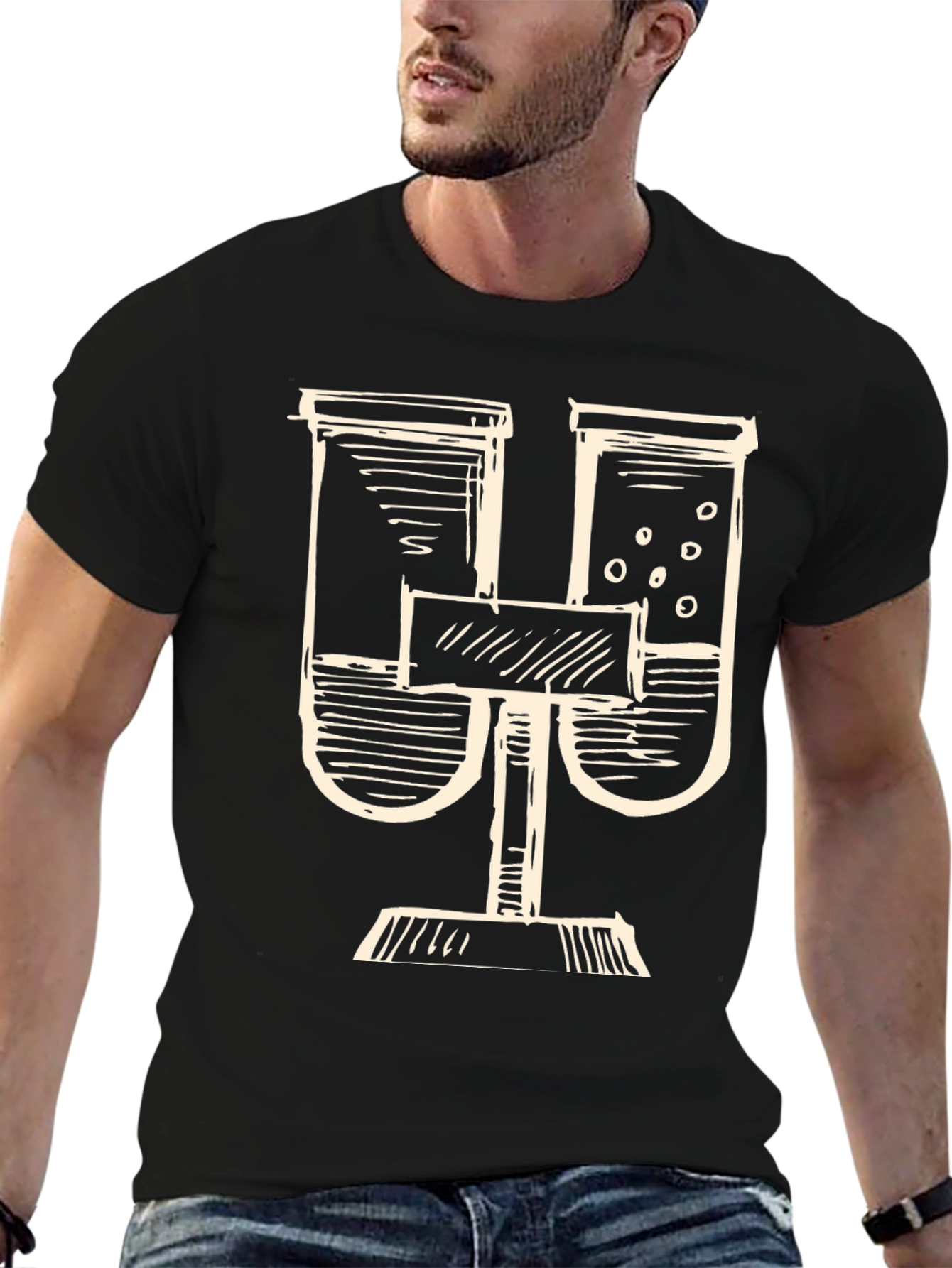 Science Beaker T-Shirt - Cool Chemistry Graphic Tee