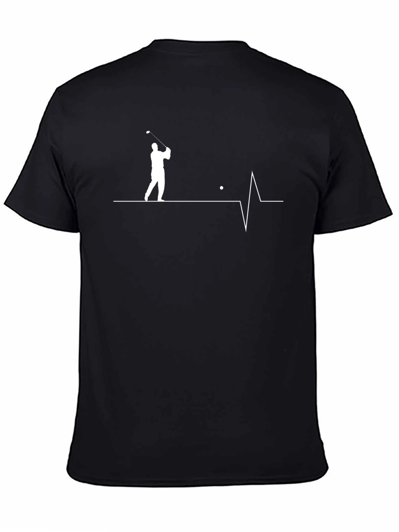Golf Heartbeat Graphic Tee - Golfers Passion