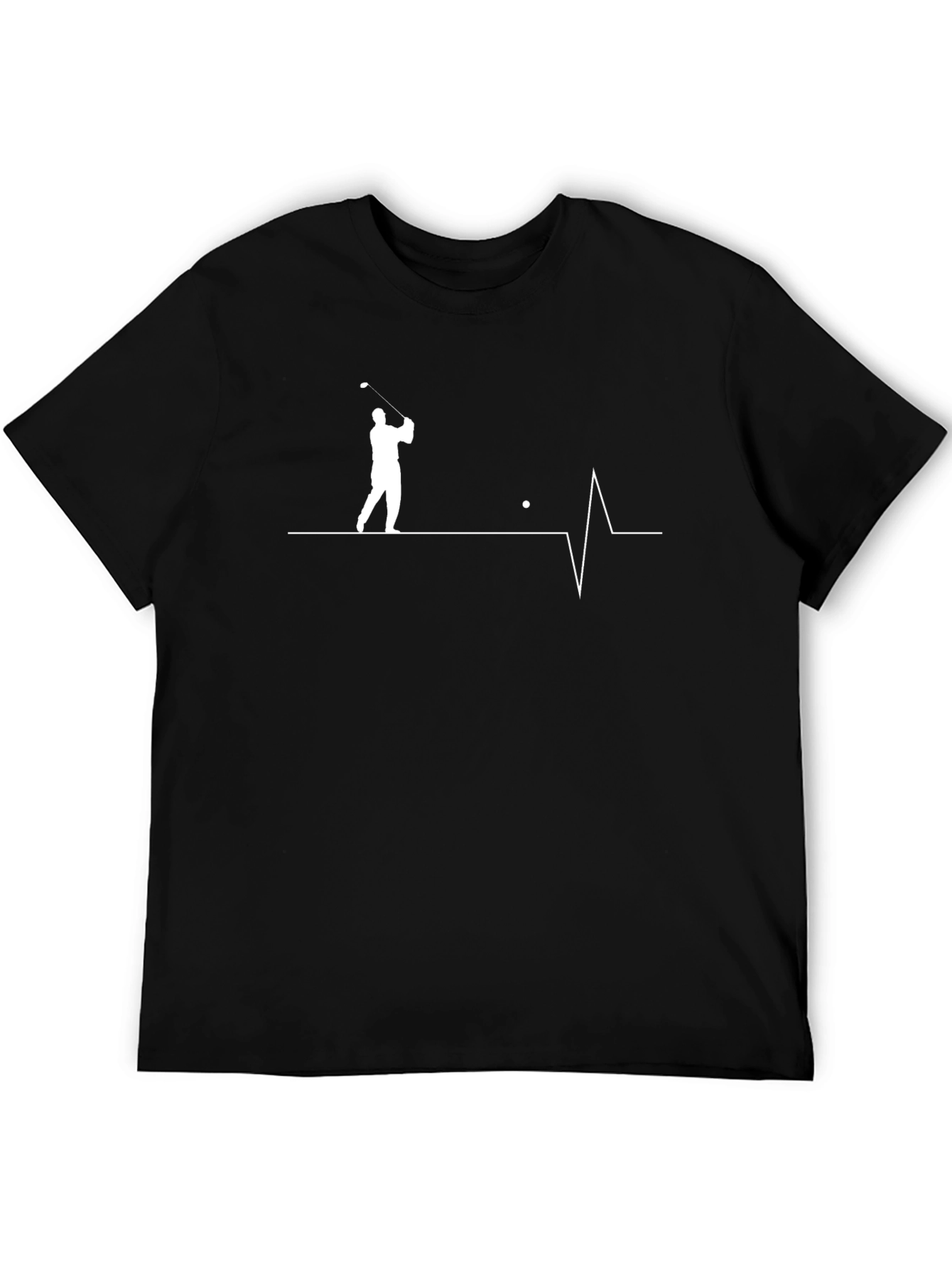 Golf Heartbeat Graphic Tee - Golfers Passion