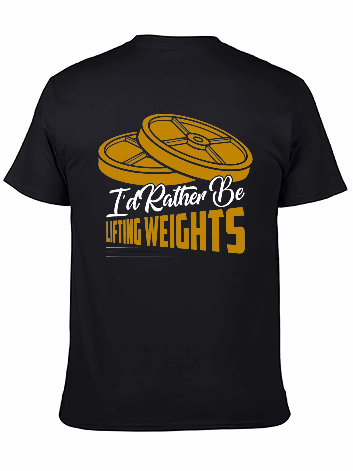 Id Rather Be Lifting Weights T-Shirt