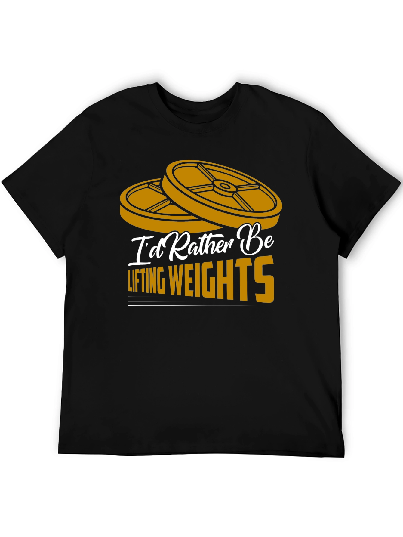 Id Rather Be Lifting Weights T-Shirt