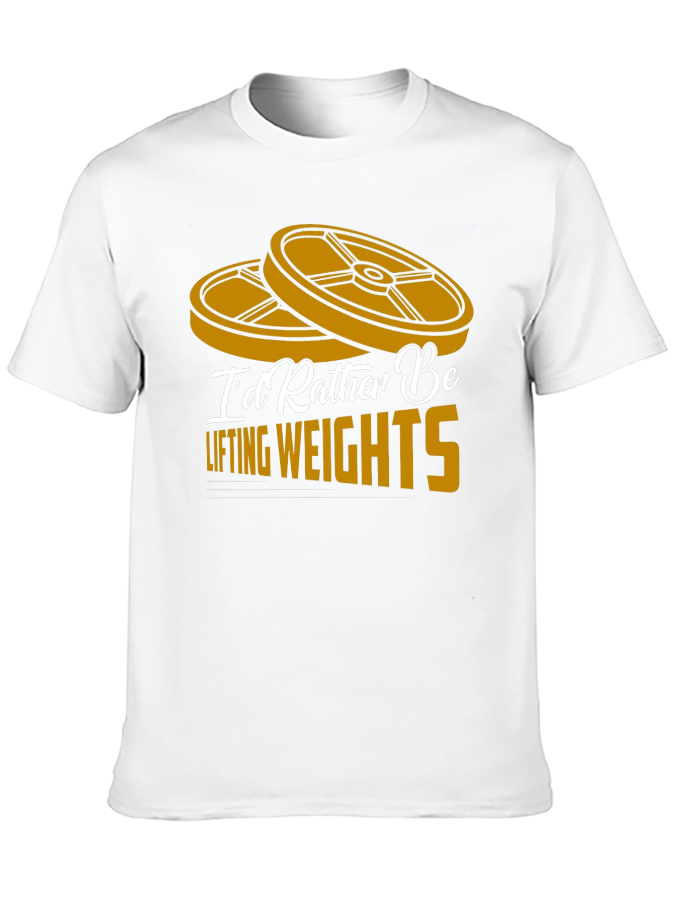 Id Rather Be Lifting Weights T-Shirt