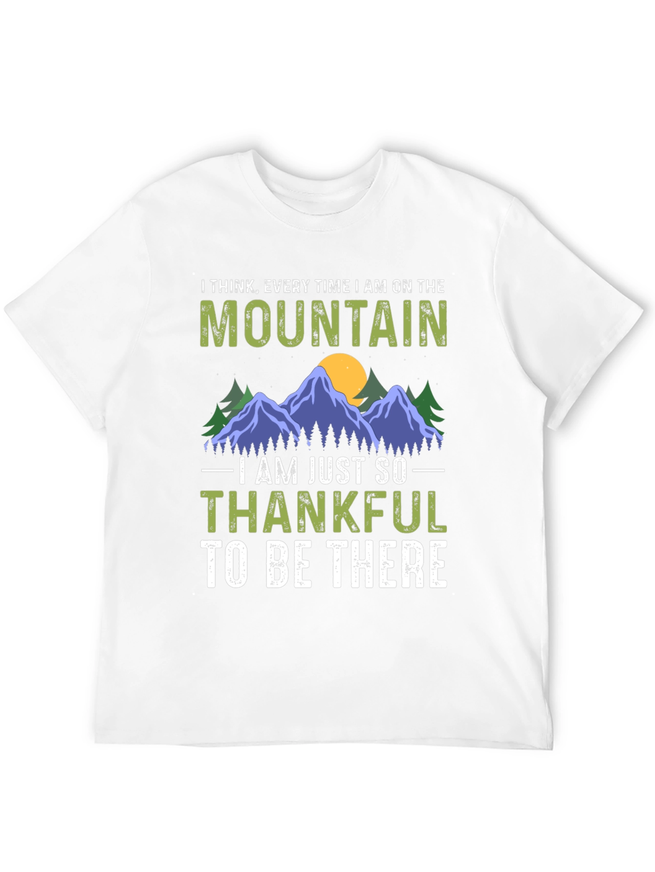 Mountain Graphic T-Shirt - Nature Lover Tee