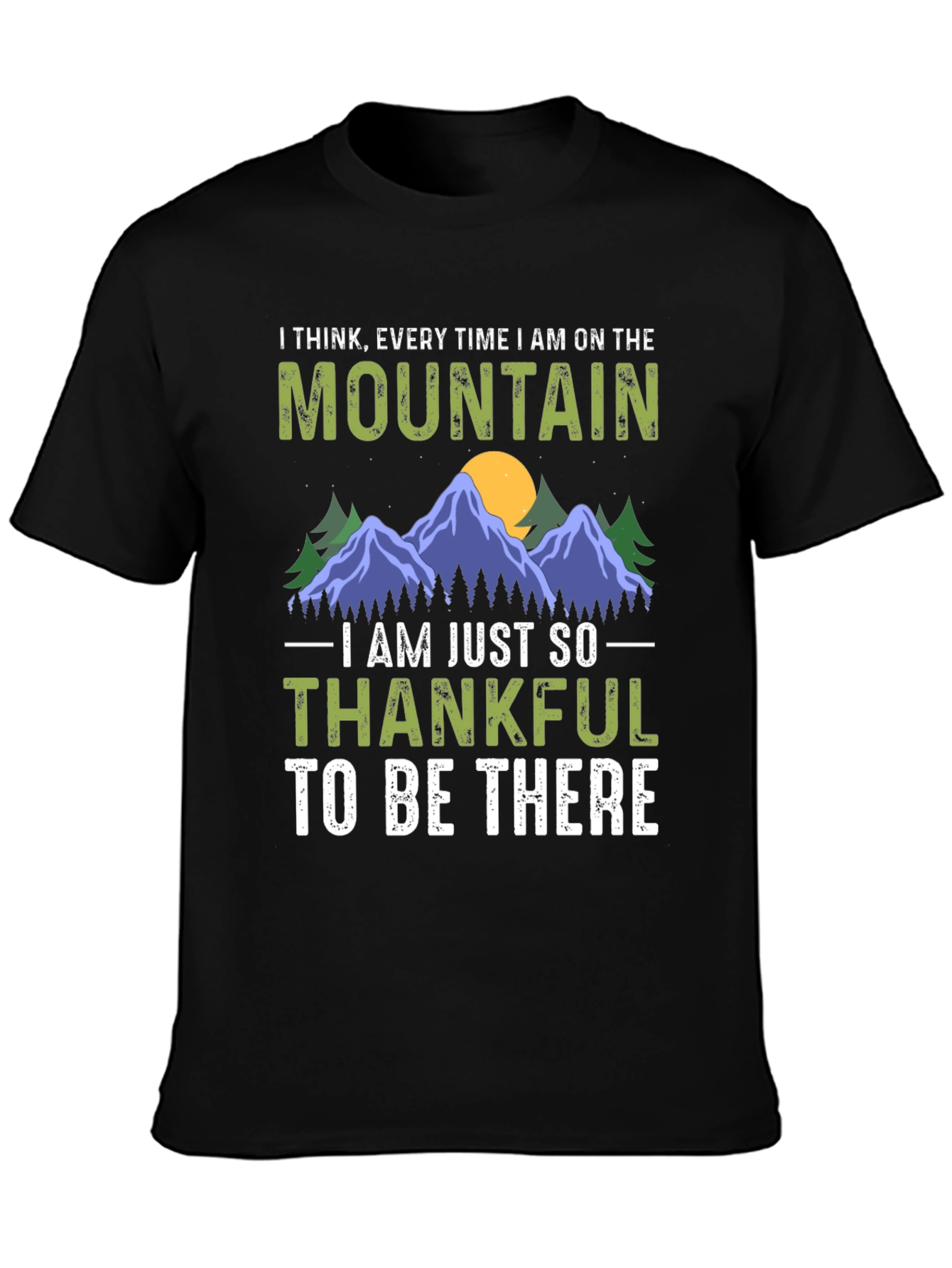 Mountain Graphic T-Shirt - Nature Lover Tee