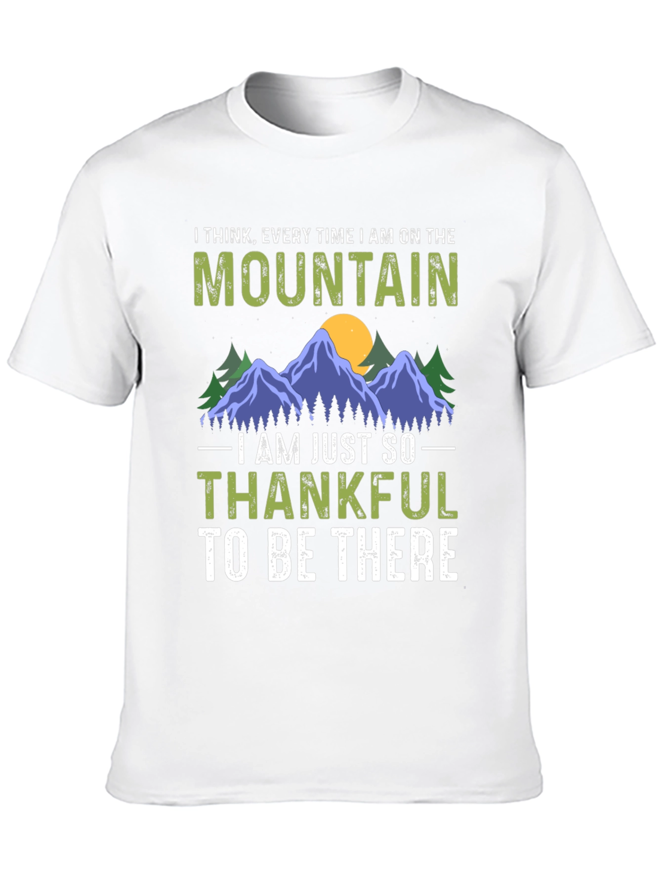 Mountain Graphic T-Shirt - Nature Lover Tee