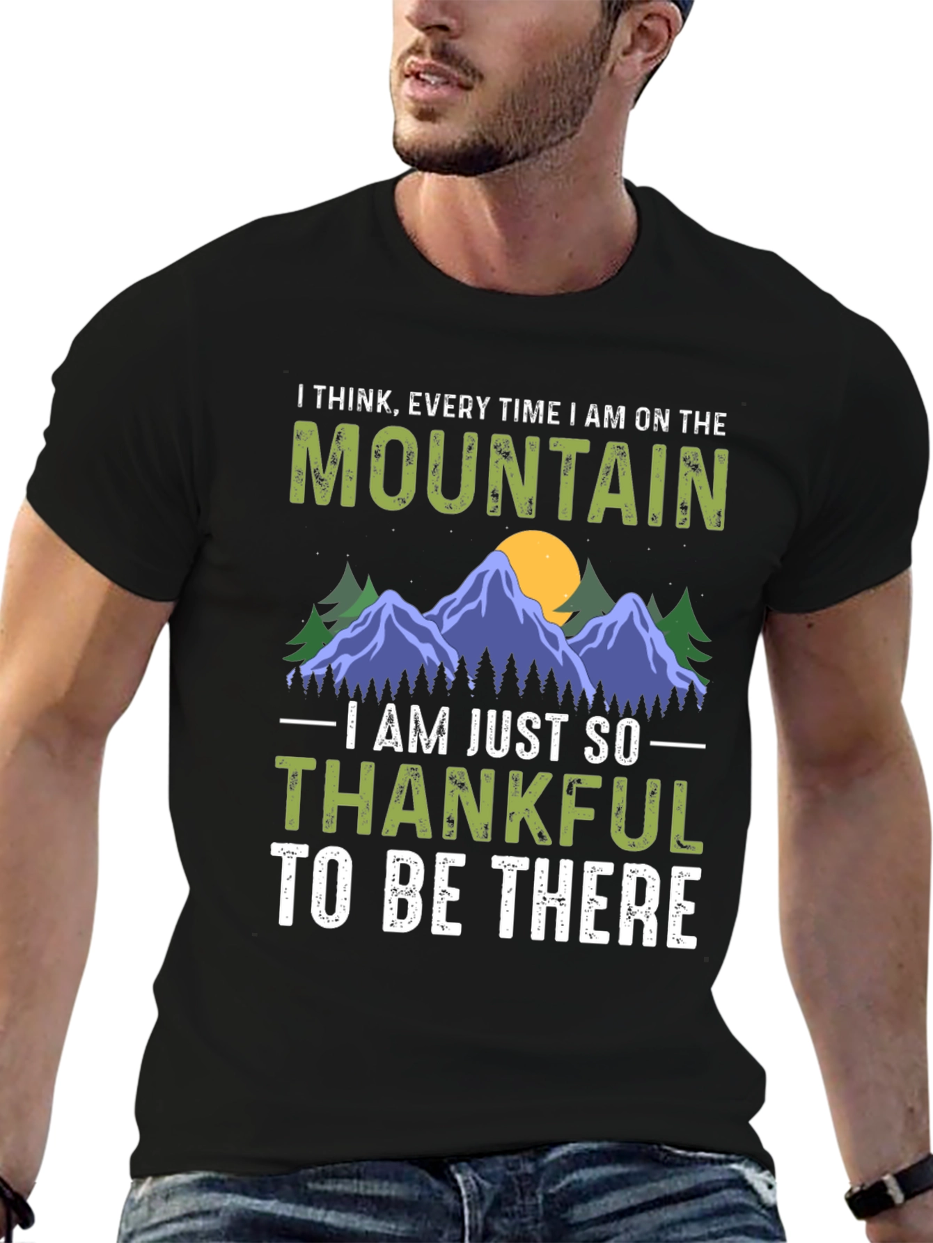 Mountain Graphic T-Shirt - Nature Lover Tee