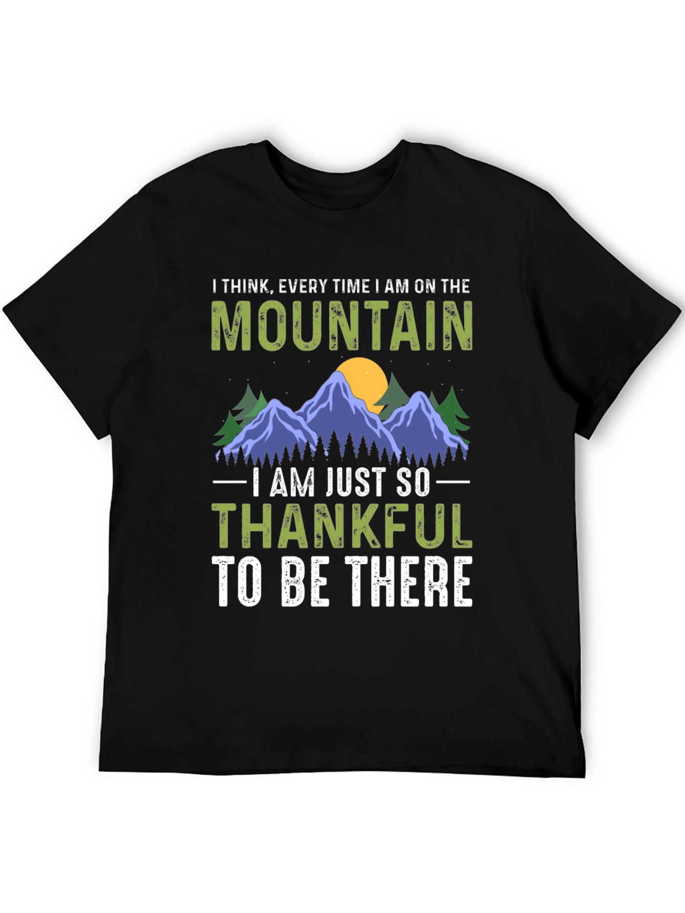 Mountain Graphic T-Shirt - Nature Lover Tee