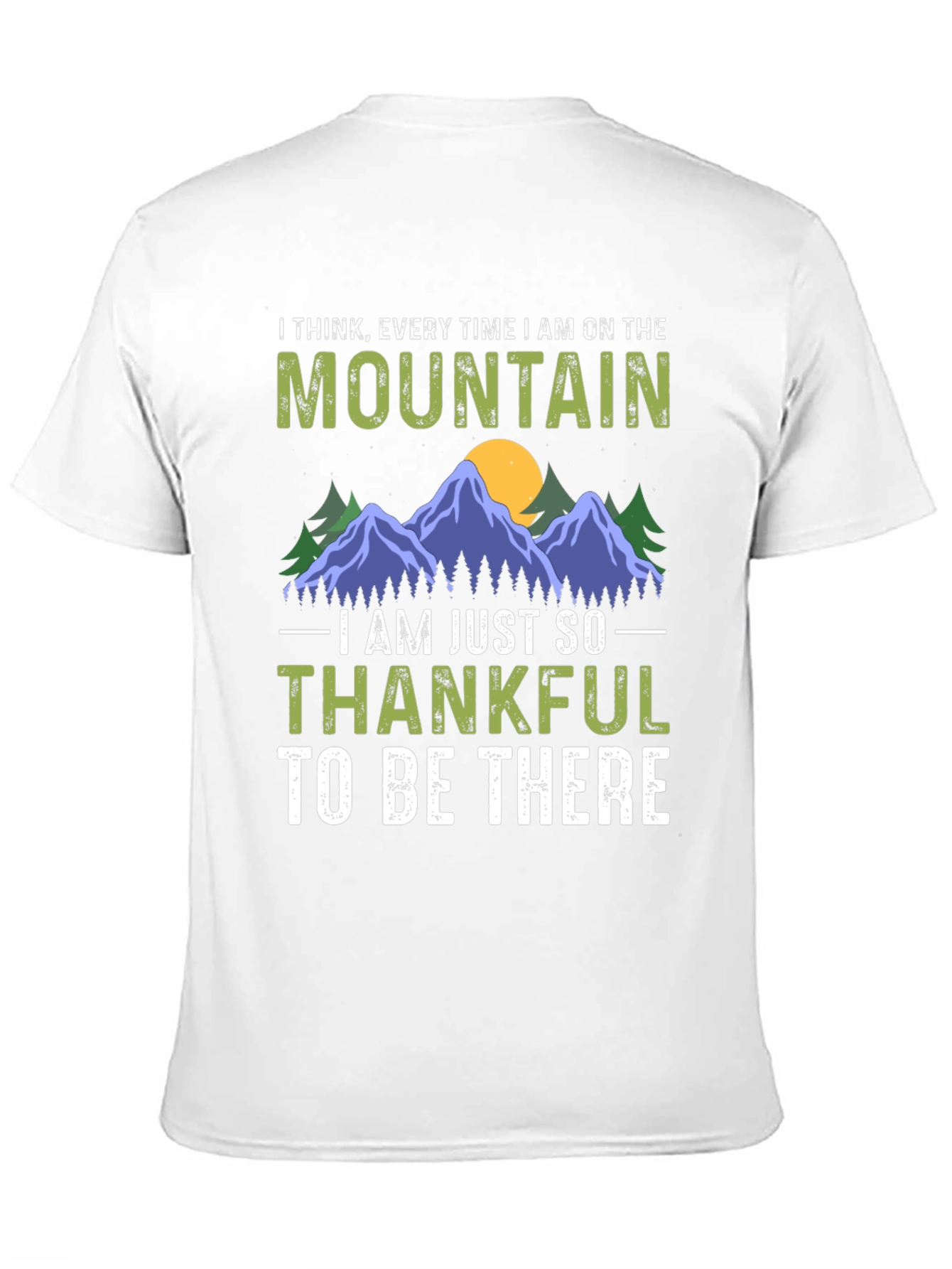 Mountain Graphic T-Shirt - Nature Lover Tee