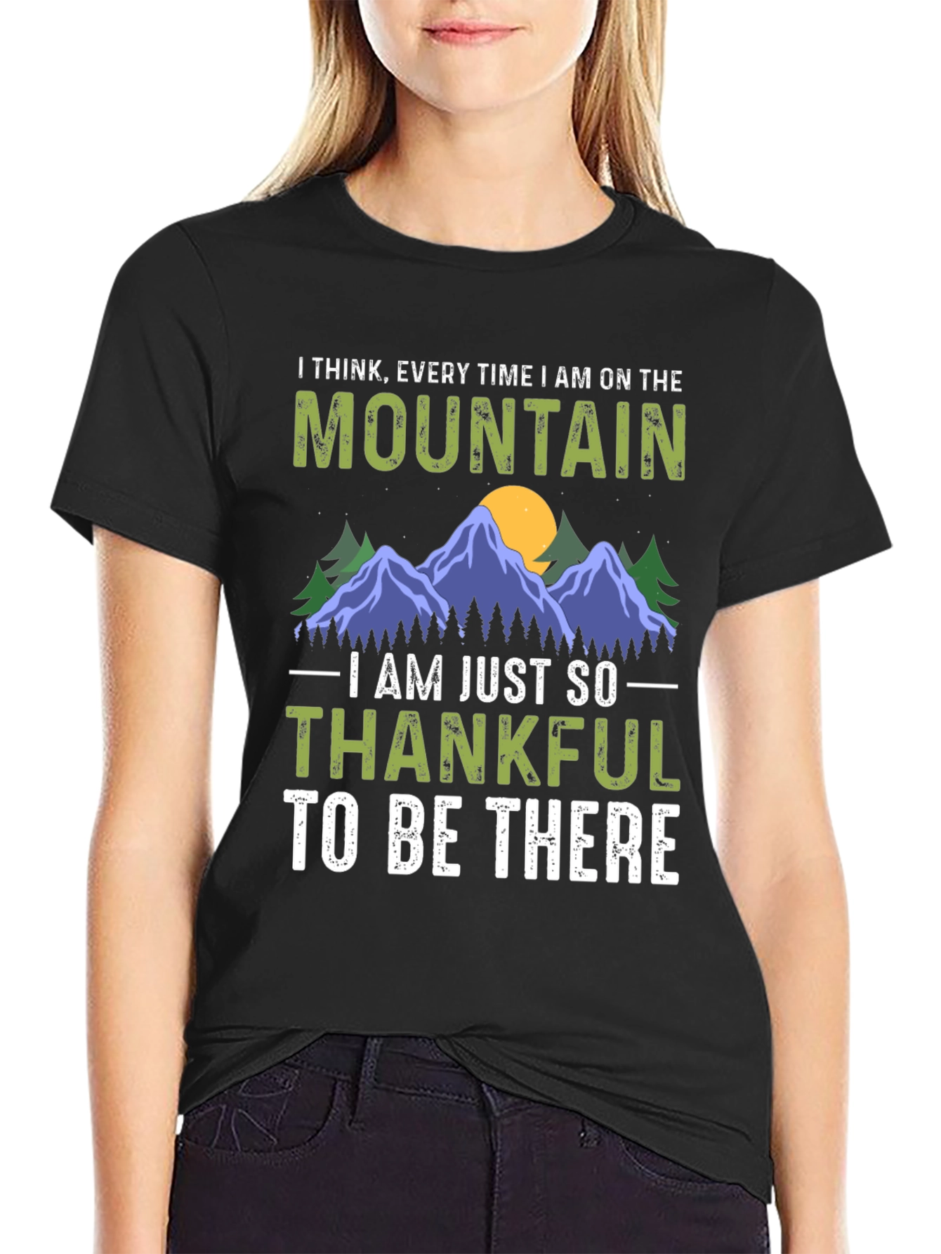 Mountain Graphic T-Shirt - Nature Lover Tee
