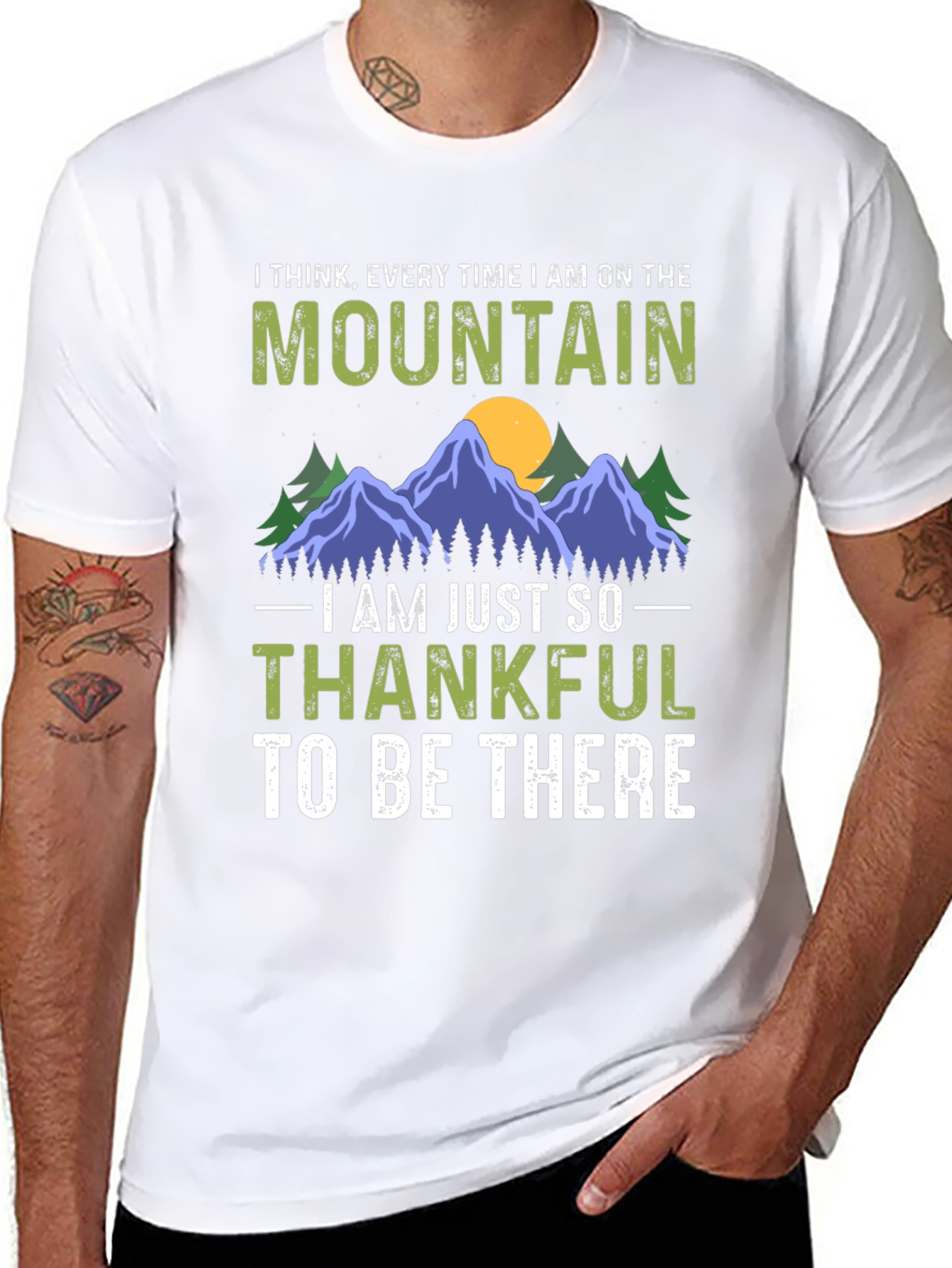 Mountain Graphic T-Shirt - Nature Lover Tee